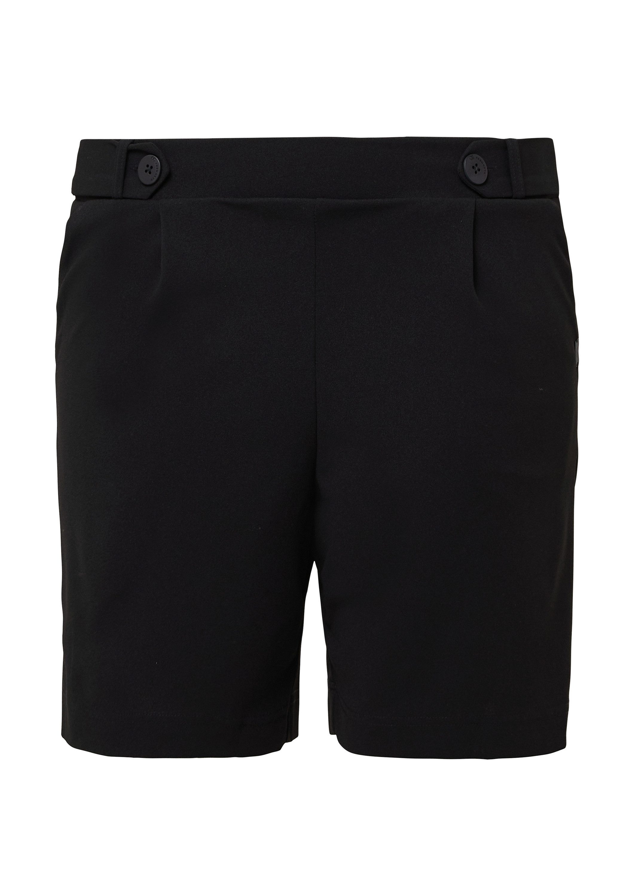 QS Shorts Hose Shorts aus Interlockjersey mit Elastikbund – Bild 2 von 5