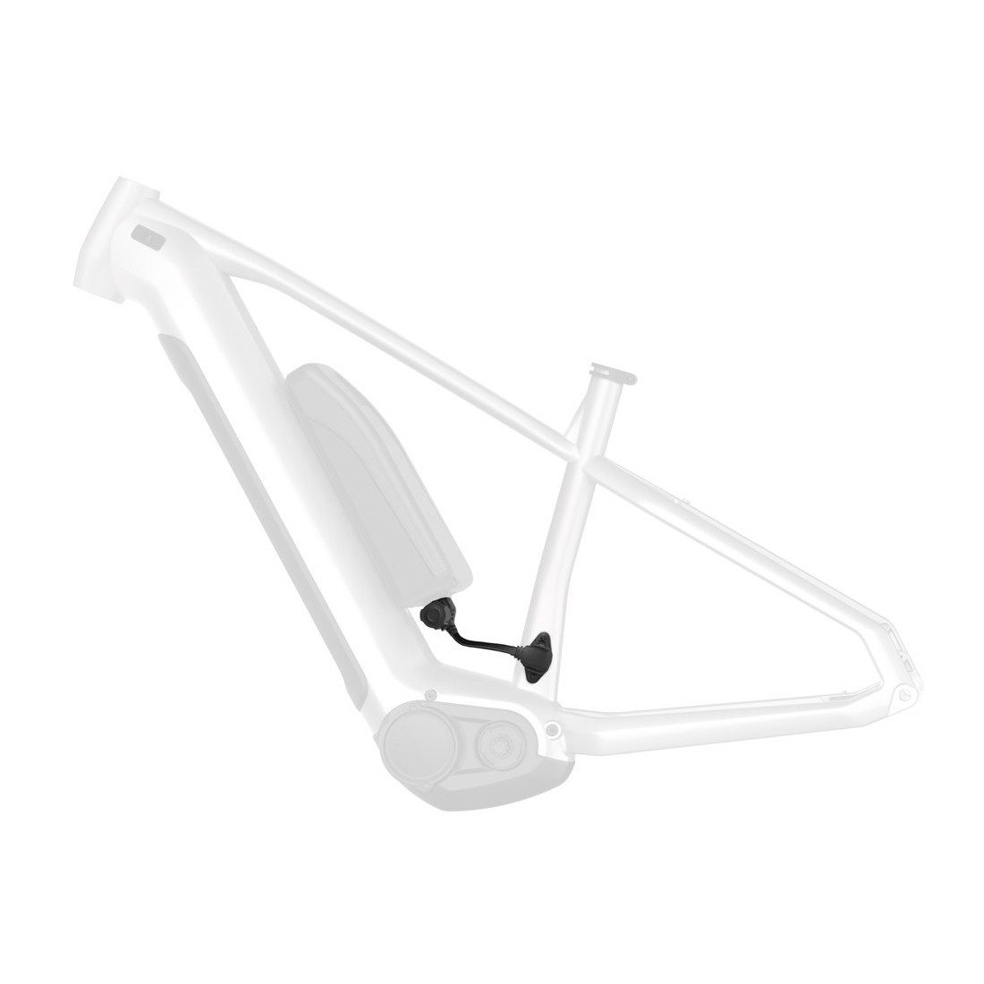 XLC Fahrrad-Flaschenhalter MRS Installationkit Range Extender für Yamaha Hardtail eMTB & eTrekki
