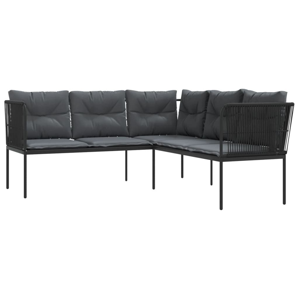 vidaXL Loungesofa Gartensofa in L-Form mit günstig online kaufen