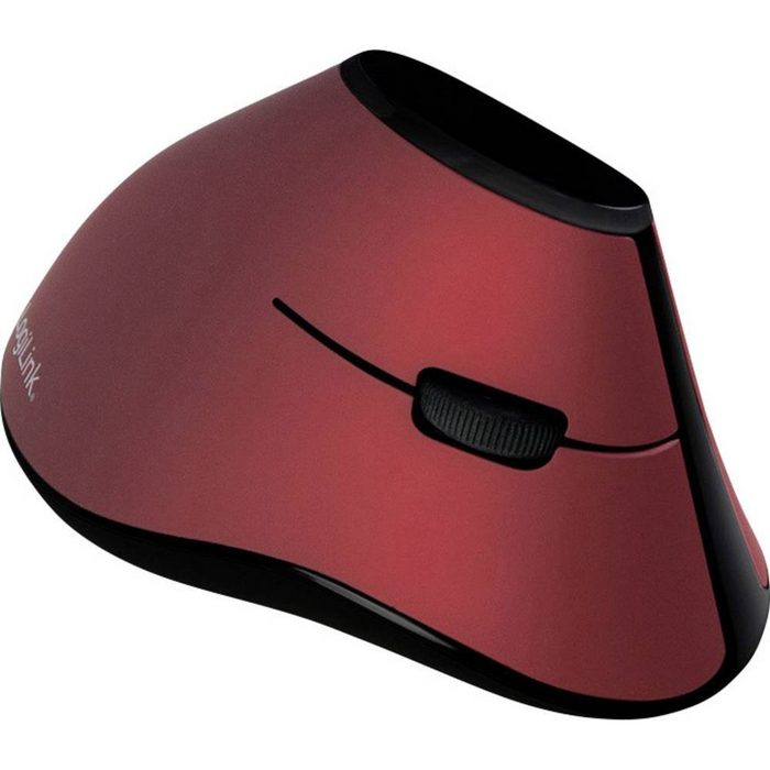 LogiLink ® Ergonomi Mouse Funk 2.4 GHz Mäuse (Ergonomisch)
