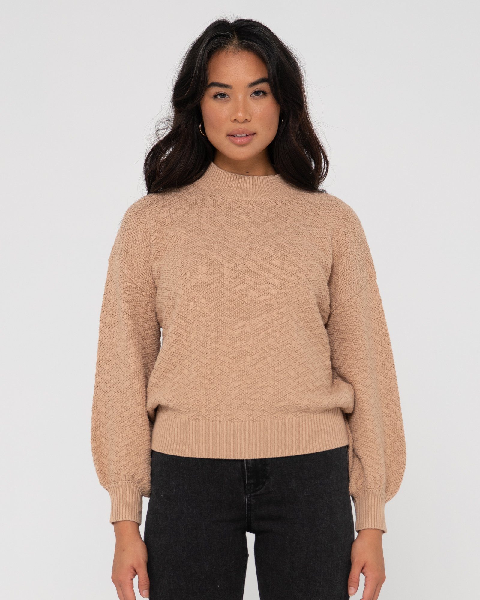 Rusty Strickpullover CARA CREW NECK KNIT