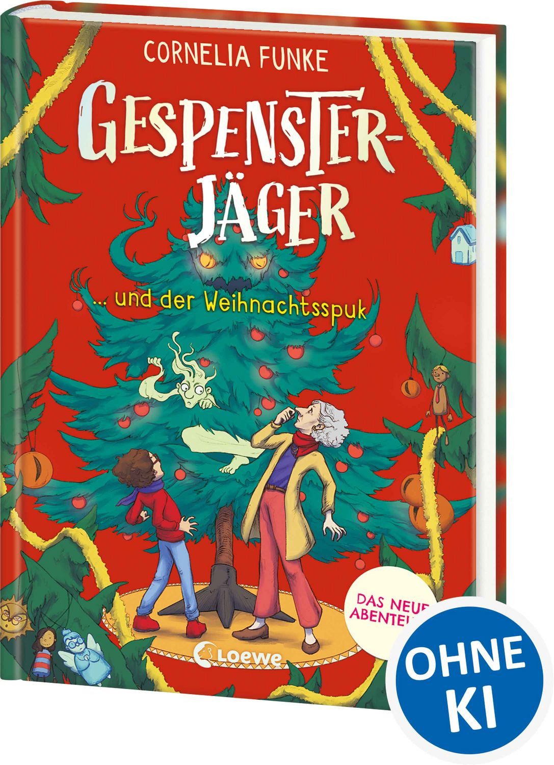 Gespensterjäger und der Weihnachtsspuk (Band 5) - Mit 8 illustrierten / Cornelia Funke
