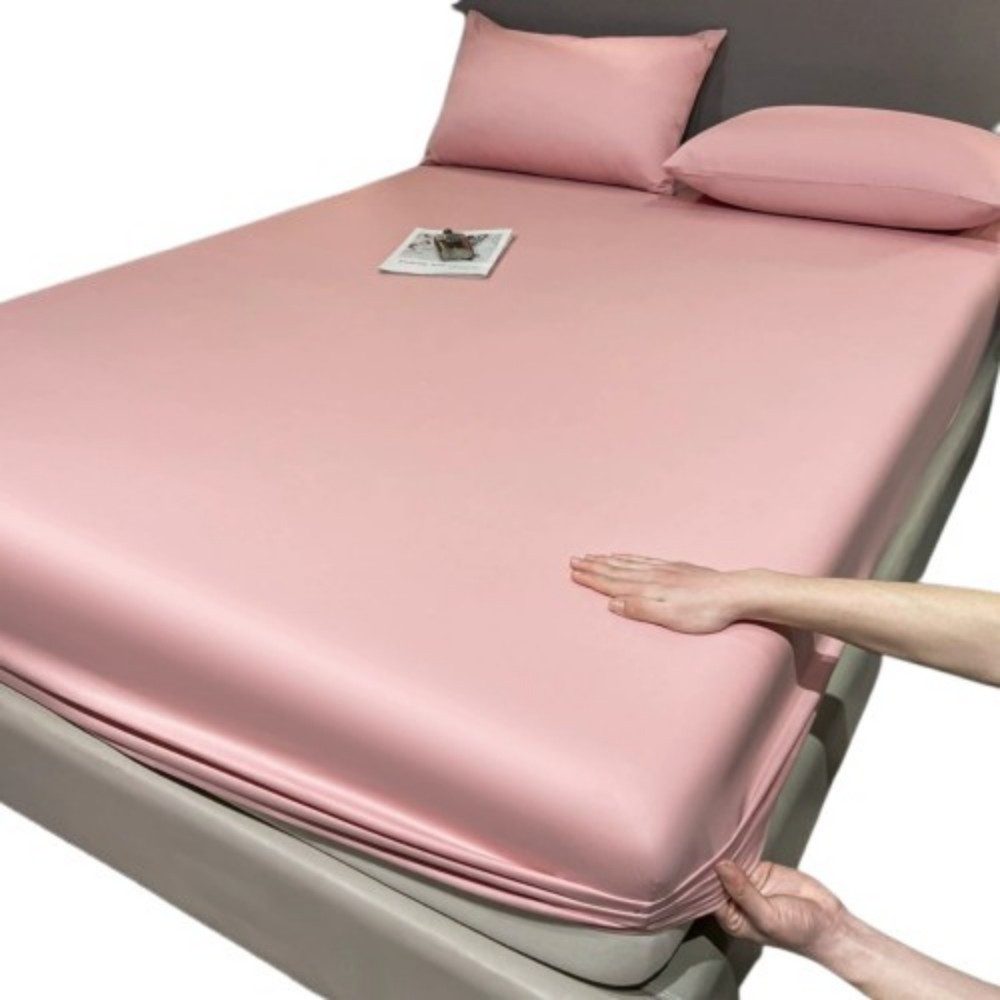 SIKAINI Spannbettlaken Weich und atmungsaktiv, Gummizug: die vier Ecken, Komfortabel und atmungsaktiv, perfekt an die Matratze angepasst