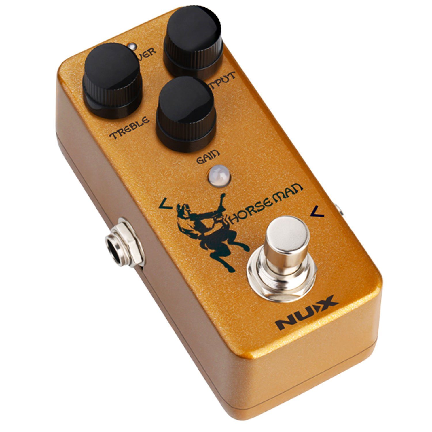 Nux E-Gitarre NUX NOD-1 Horseman Drive Overdrive mit Kabel
