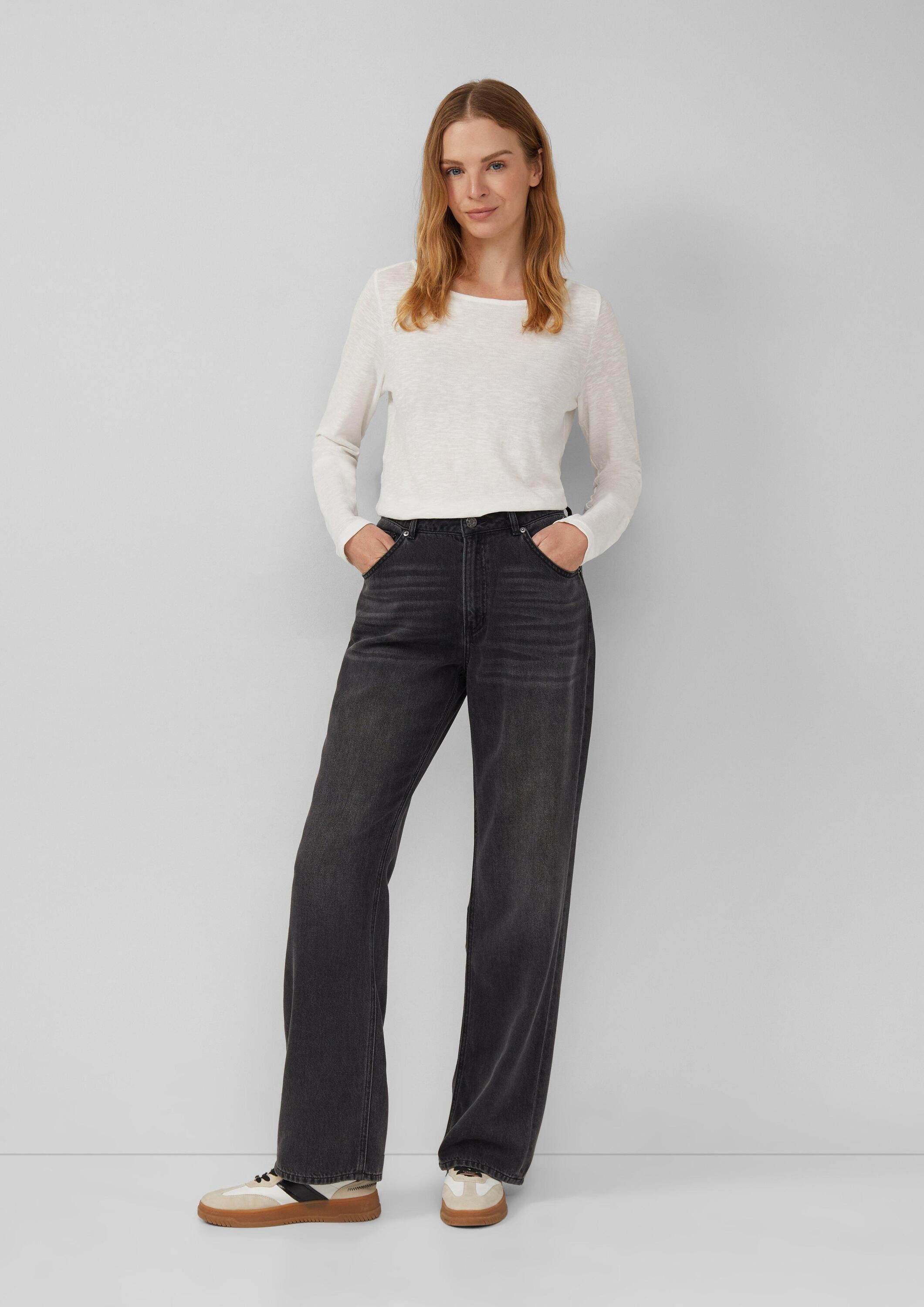 s.Oliver Regular-fit-Jeans Jeans-Hose BETH Beth Boyfriend / Relaxed Fit / M günstig online kaufen