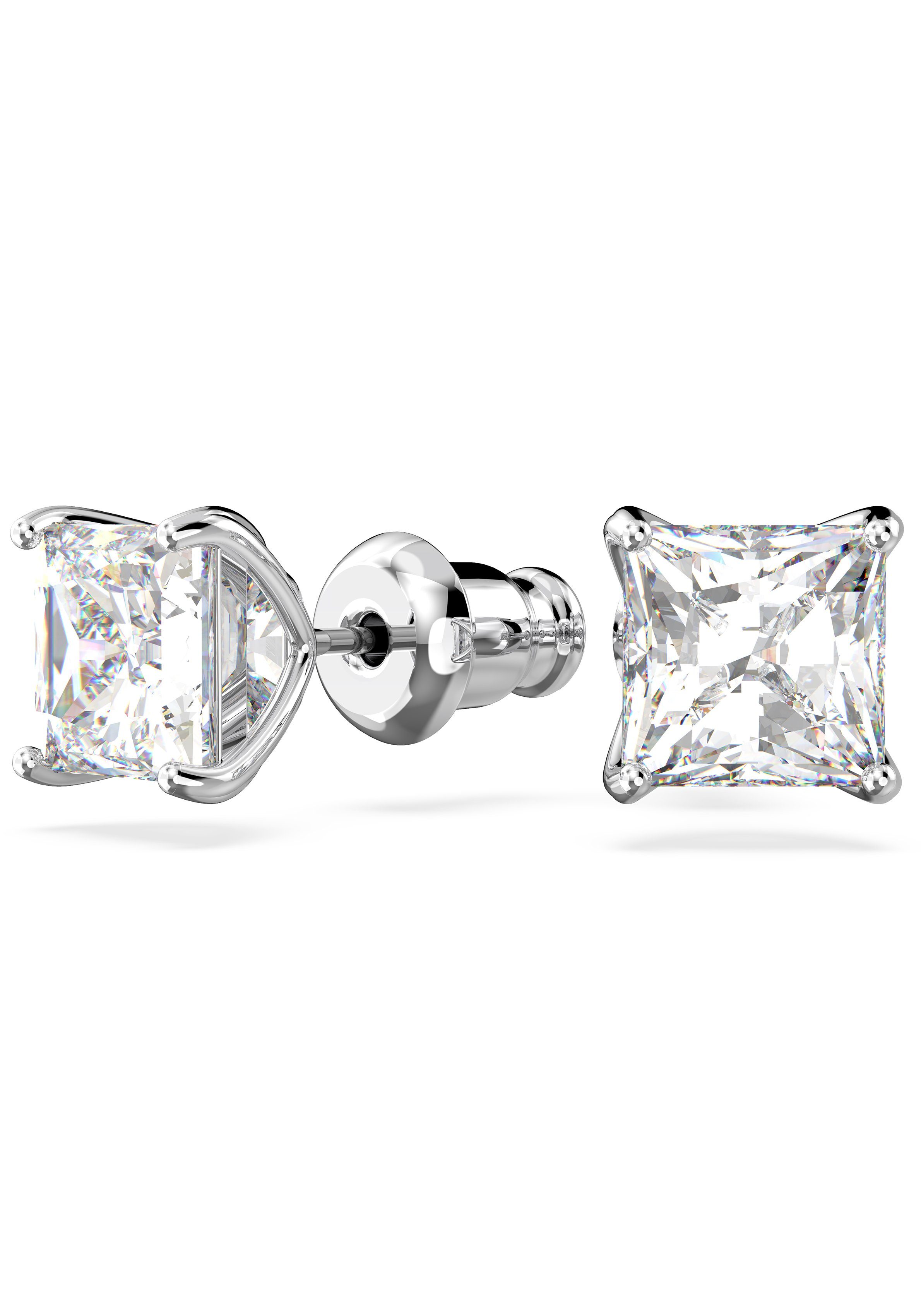 Swarovski Paar Ohrstecker Stilla Square Attract, mit Swarovski® Kristall, Z günstig online kaufen