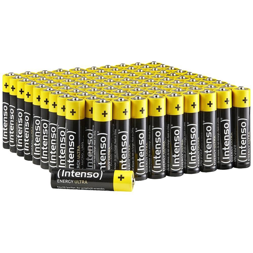 Intenso 100 Intenso Energy Ultra AAA / Micro Alkaline Batterien Batterie
