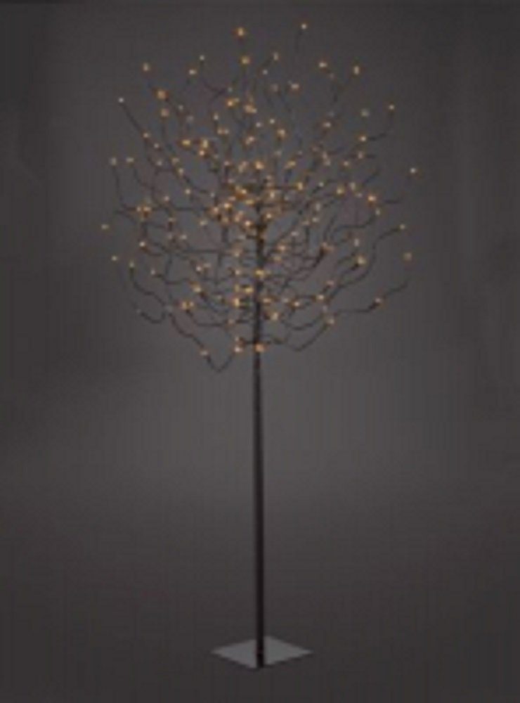 Hellum LED Baum, Hellum LEDBaum braun 150cm warmweiss aussen online