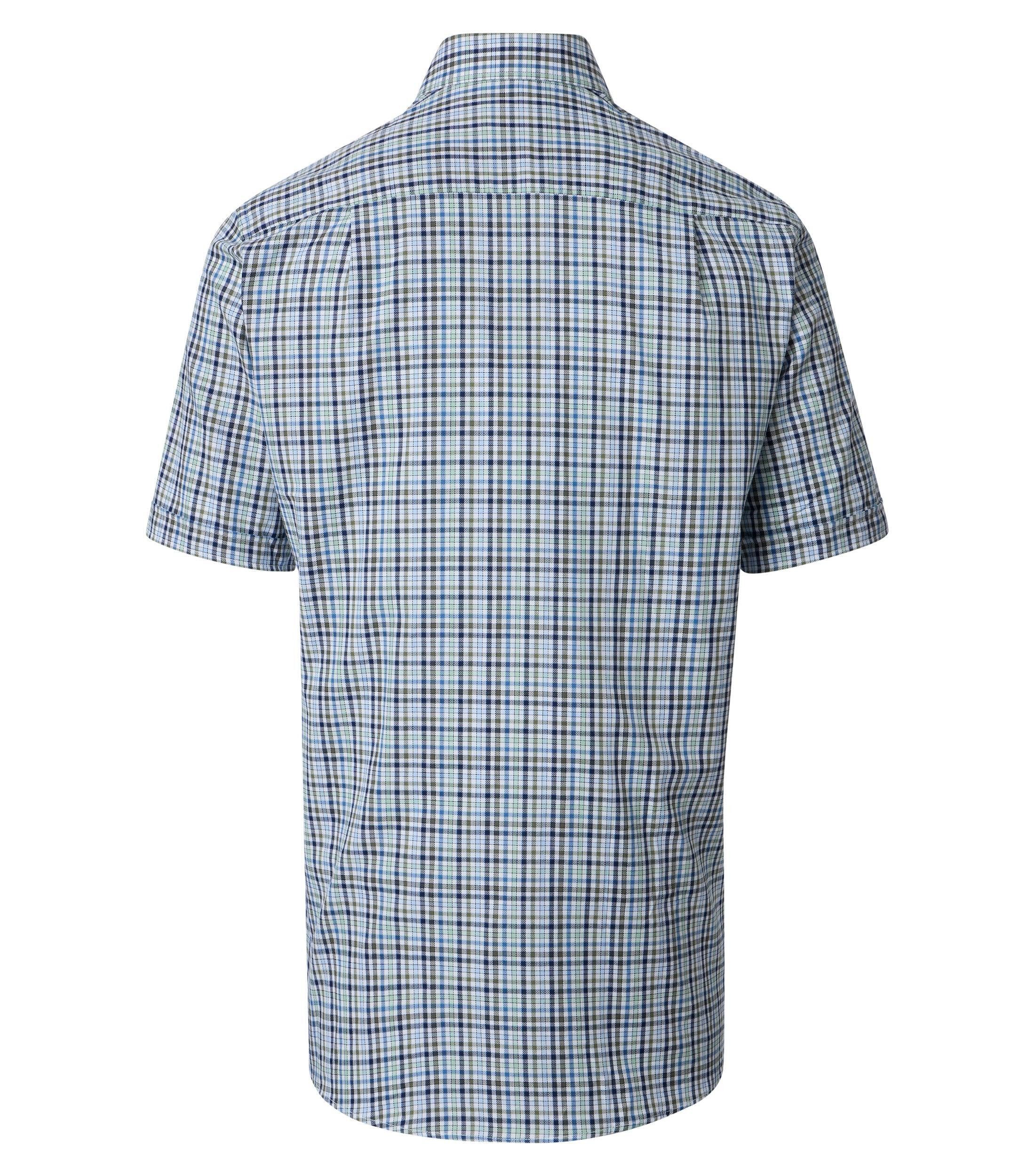 Redmond Kurzarmhemd kariert Comfort Fit