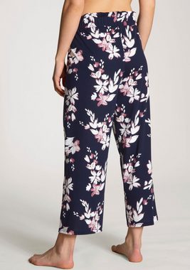 CALIDA 7/8-Hose Favourites Dreams florales Muster, Interlock-Qualität, Culotte-Style