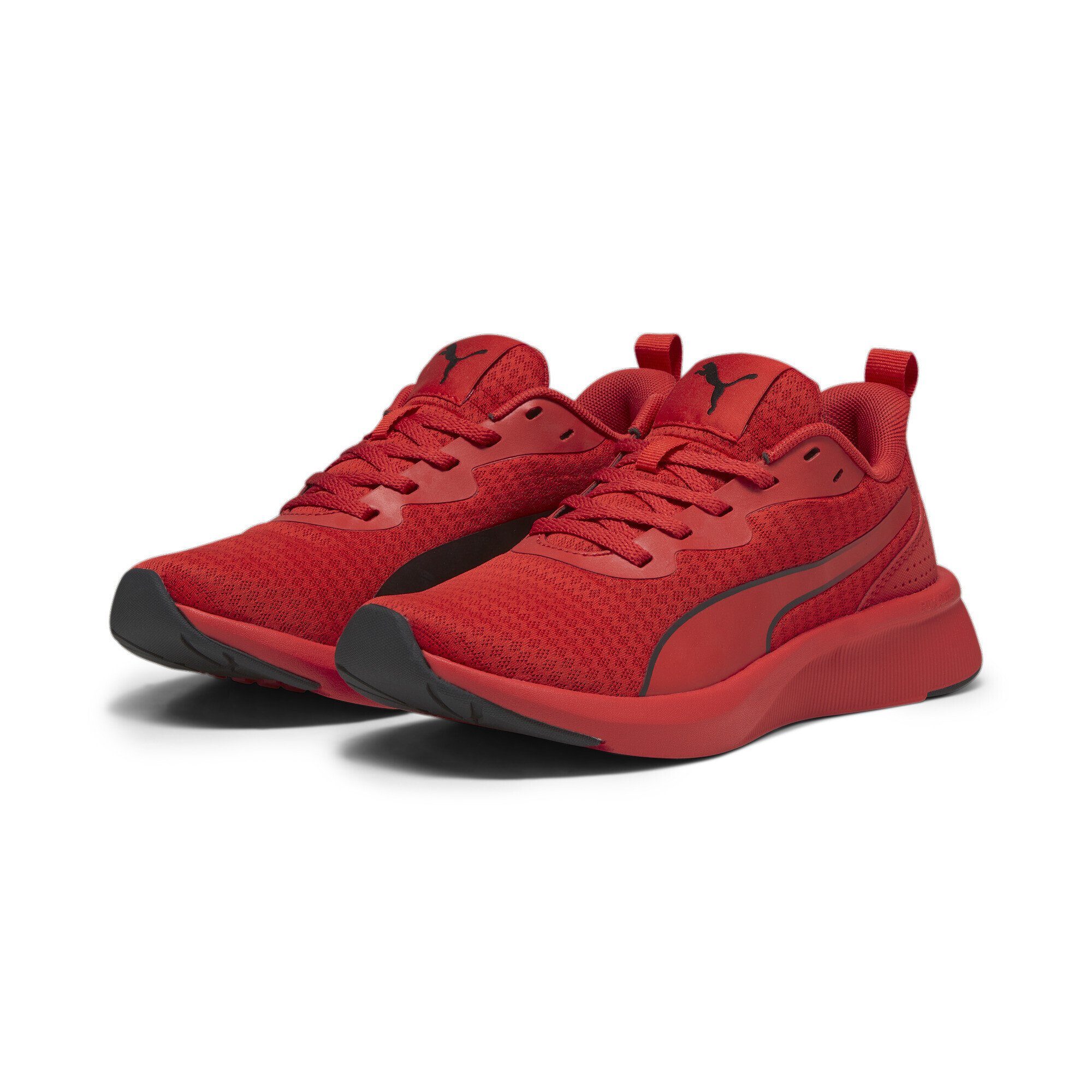 PUMA Flyer Lite Sneakers Jugendliche Trainingsschuh For All Time Red Black