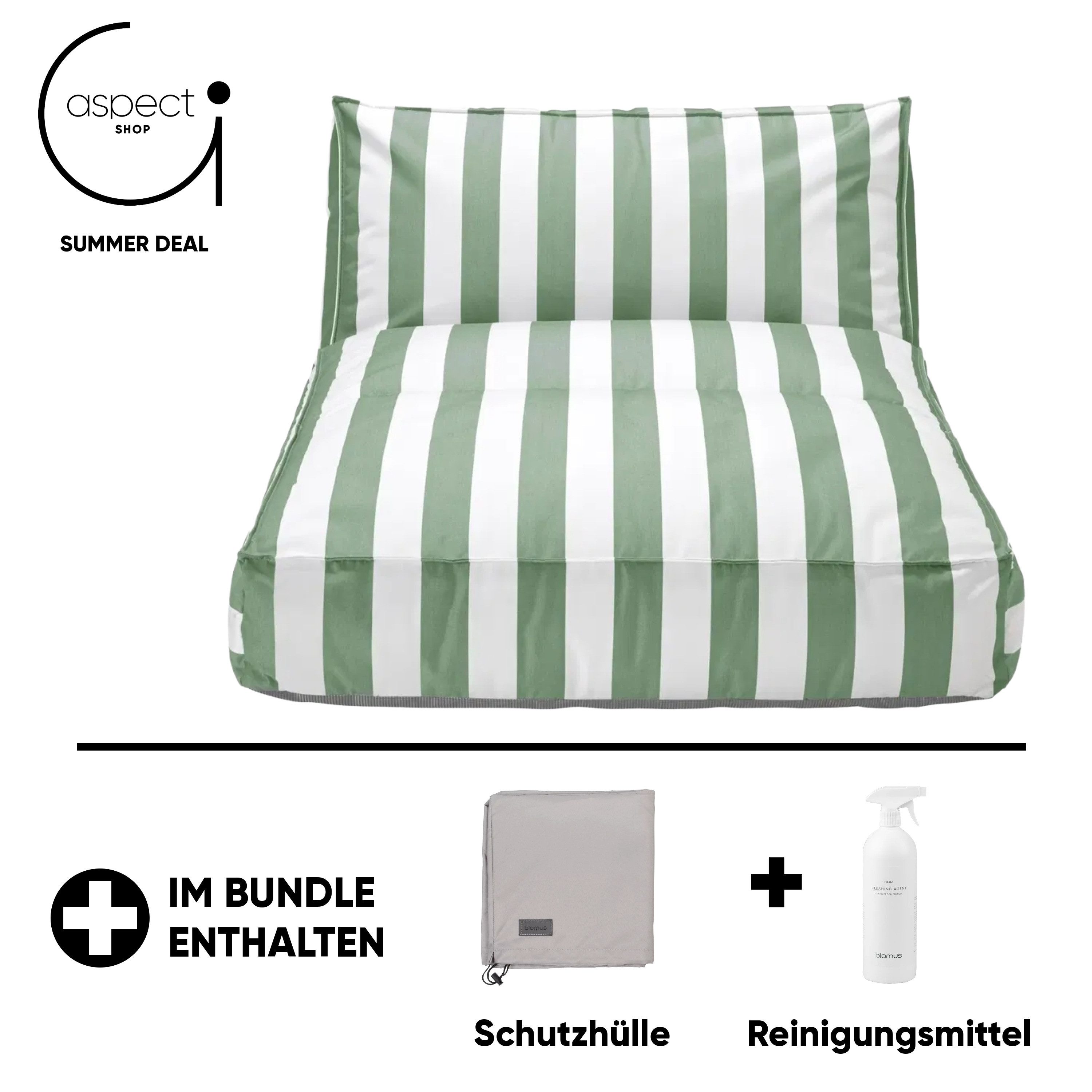 blomus Daybed Blomus STAY Outdoor Daybed inkl. gratis Schutzhülle & Reinigungsmittel