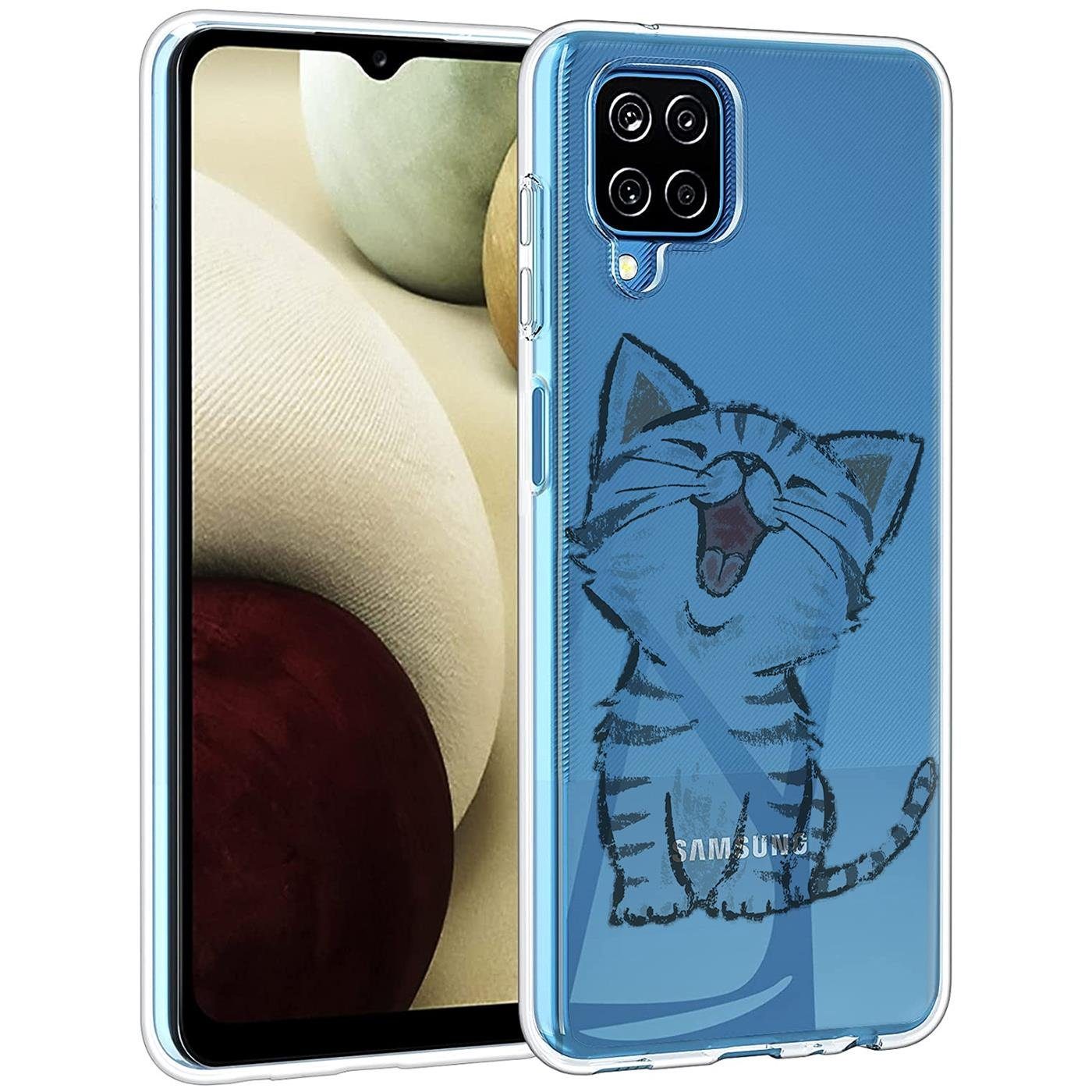 Handyhülle Handy Case Silikon Motiv Series für Samsung Galaxy A12