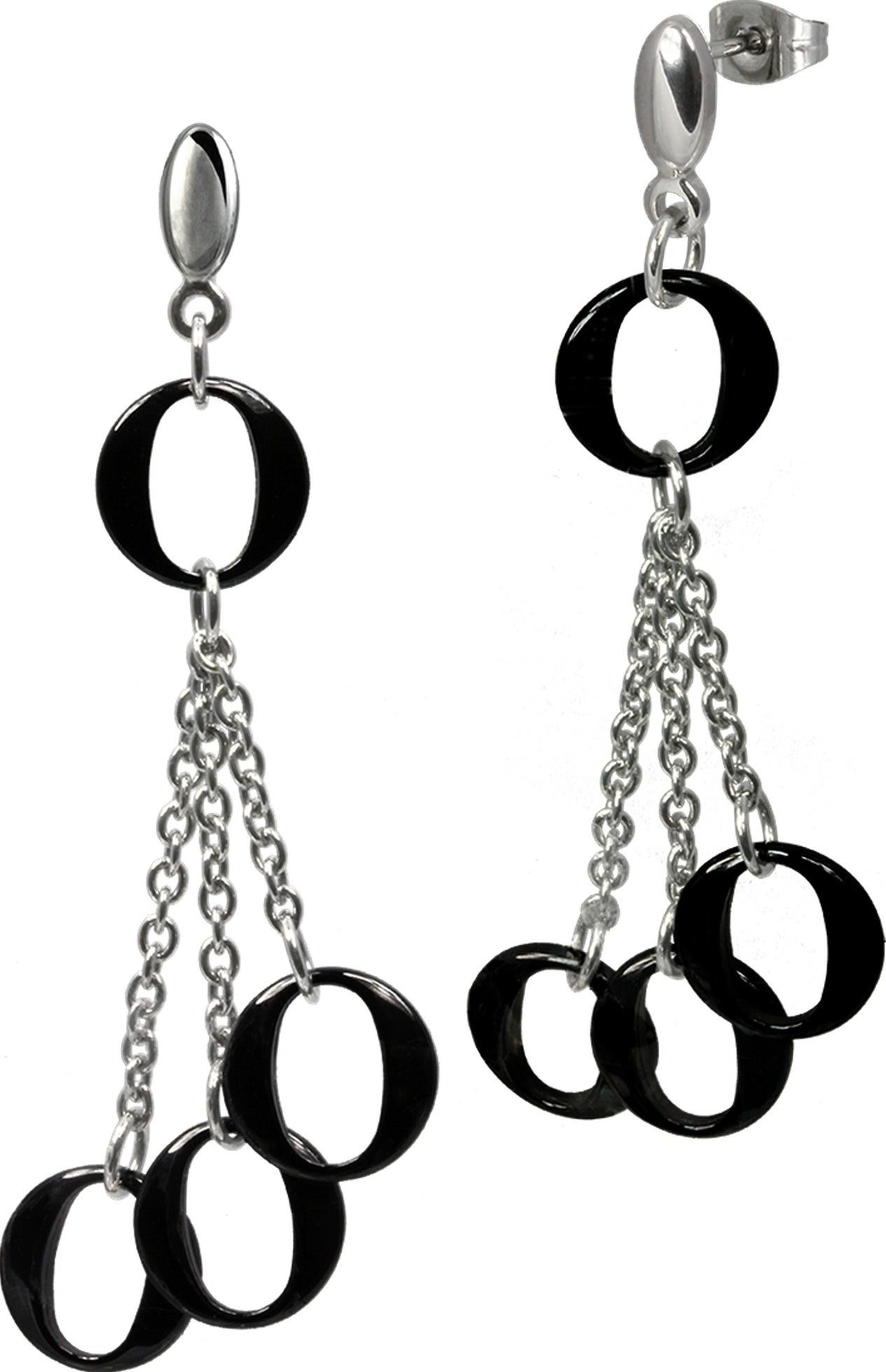 Amello Paar Ohrhänger Amello Ohrringe Edelstahl Keramik (Ohrhänger), Damen günstig online kaufen