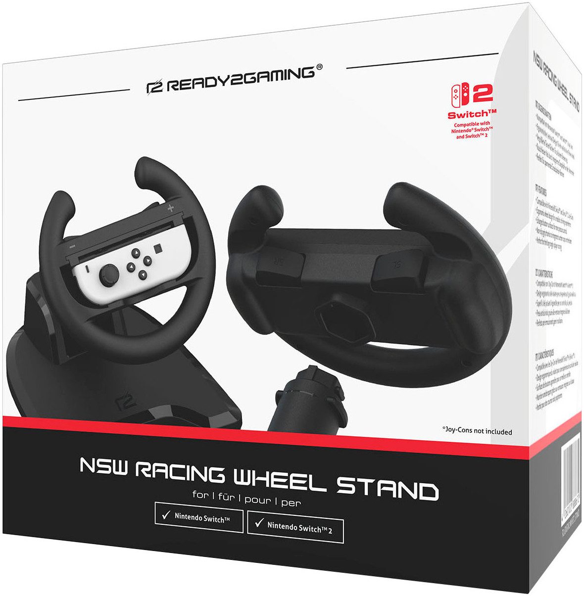 Ready2gaming Switch 2 Lenkrad Stand für Joycon Controler Controller