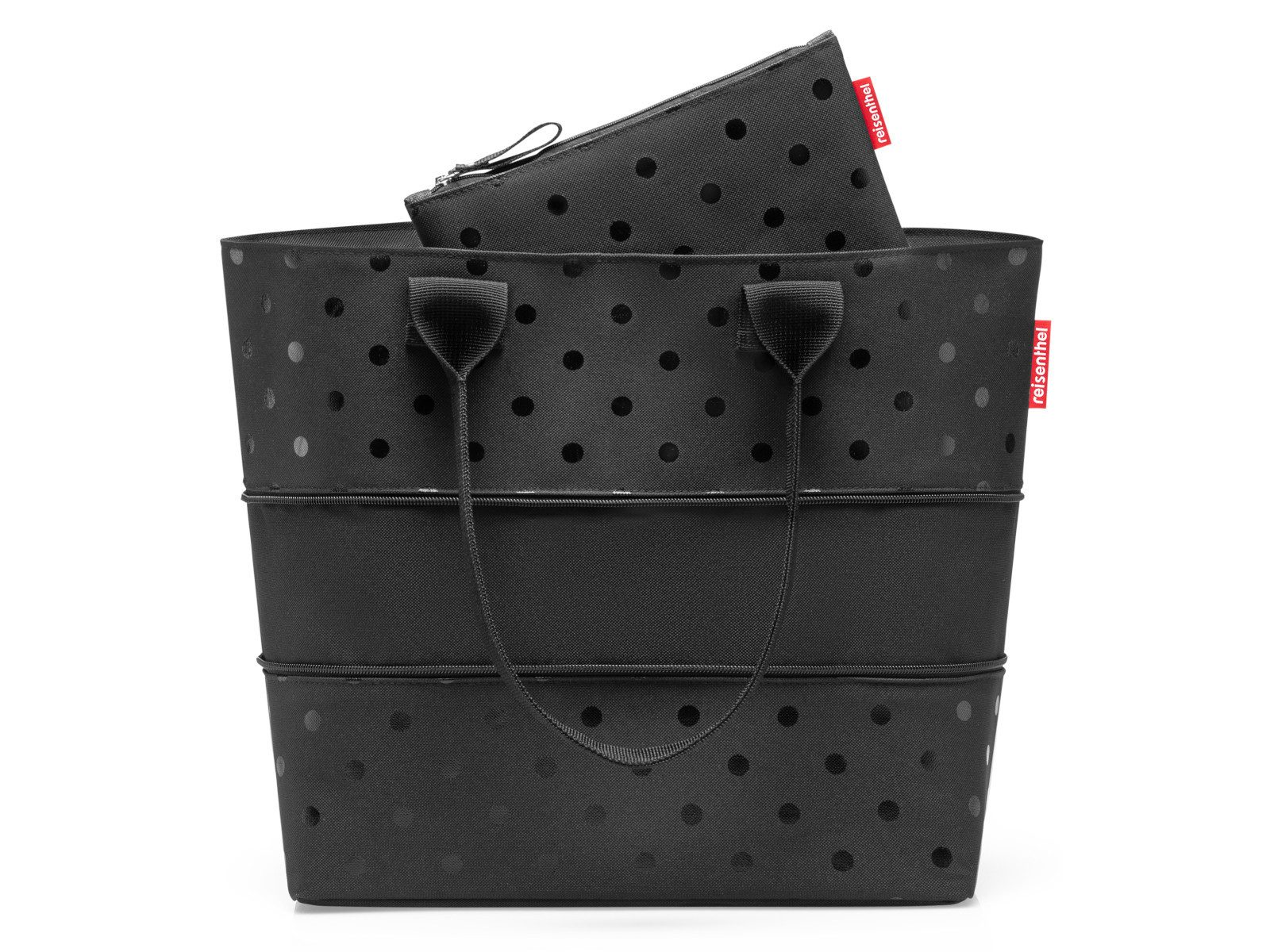 REISENTHEL® Einkaufsshopper shopper e1 glossy dots black Set2