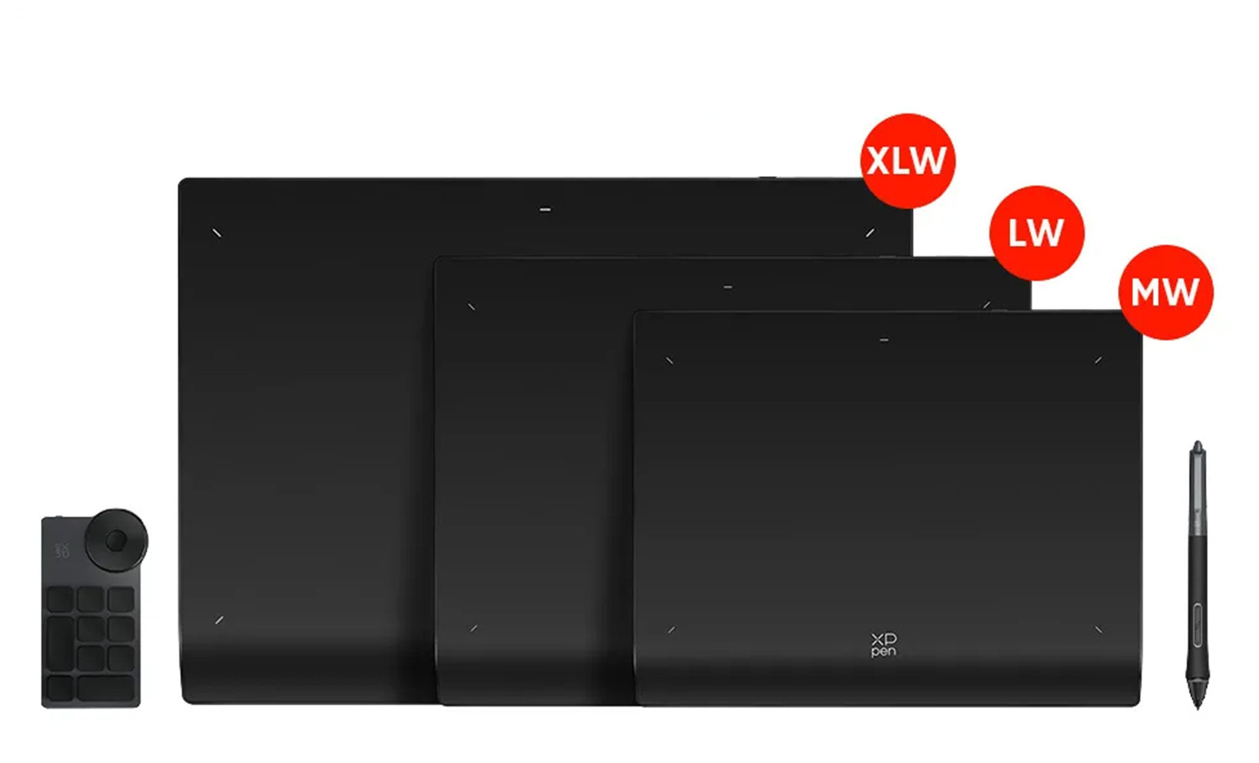 XP-PEN Deco Pro MW/LW/XLW Gen. 2 Grafiktablett (Lange Batterielaufzeit)