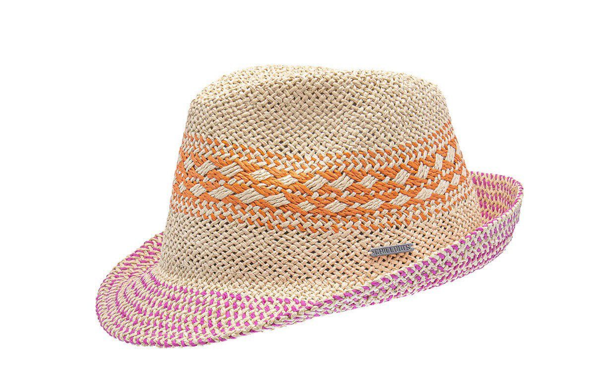 chillouts Beanie Latina Hat orange-pink