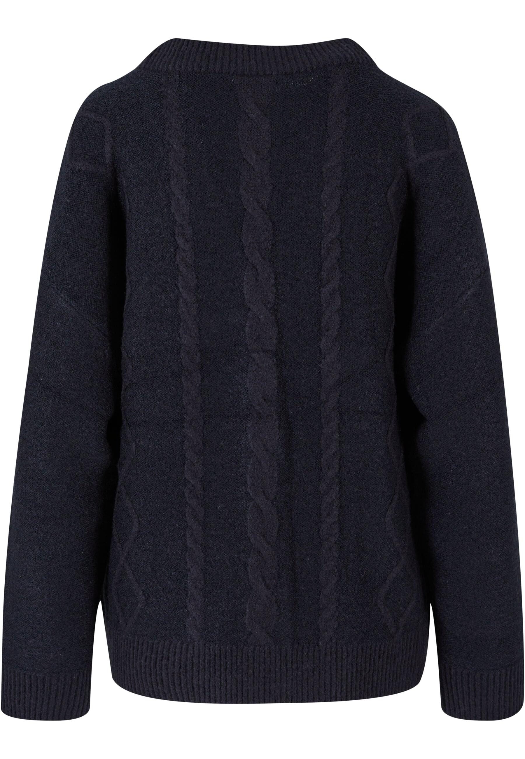 URBAN CLASSICS Strickjacke Urban Classics Damen Ladies Cabel Knit Cardigan günstig online kaufen