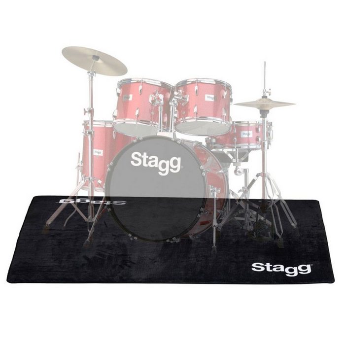 Stagg Schlagzeug Stagg SCADRU2016 Drum-Teppich 200 x 160