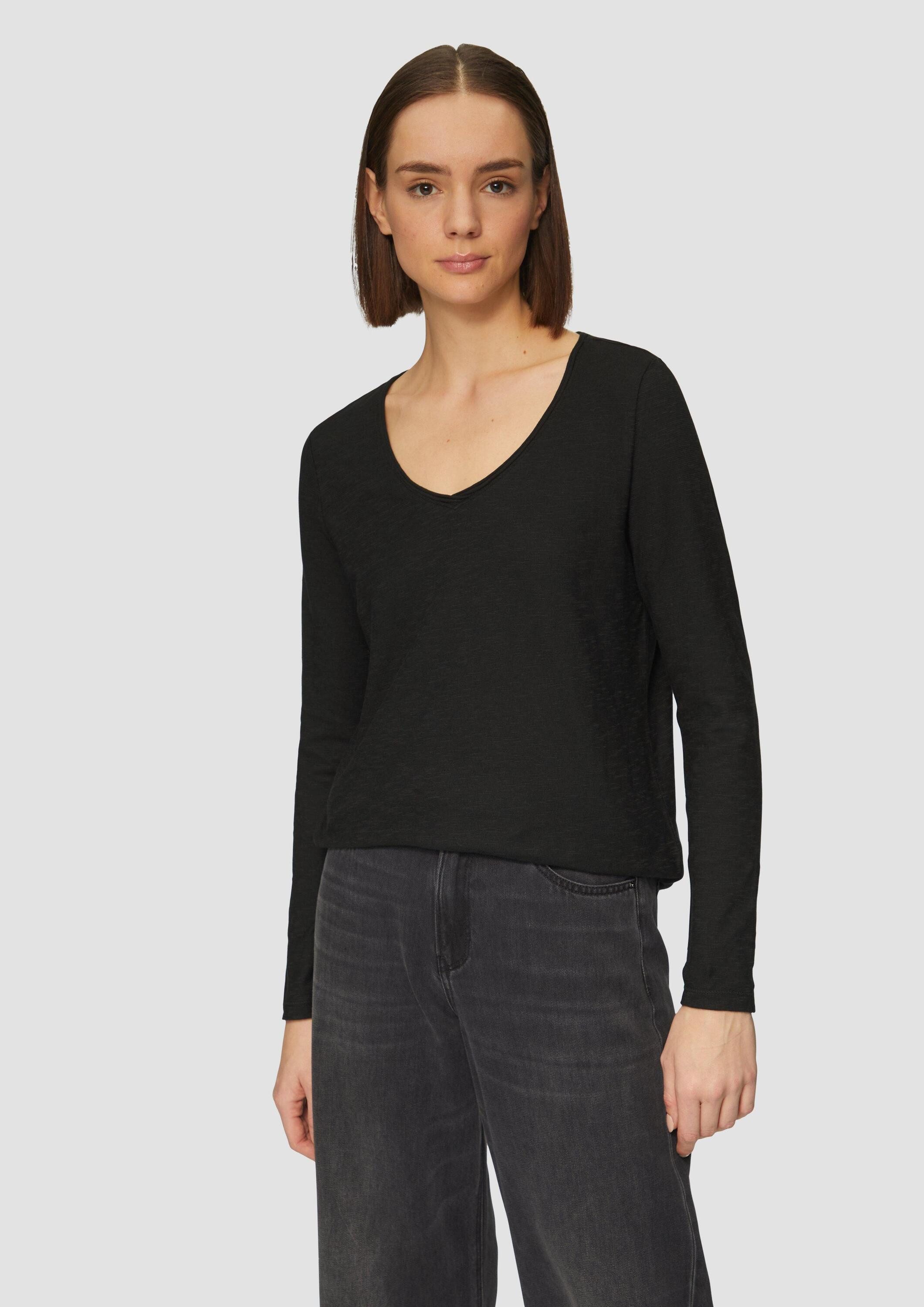 s.Oliver Langarmshirt T-Shirt (1-tlg) günstig online kaufen