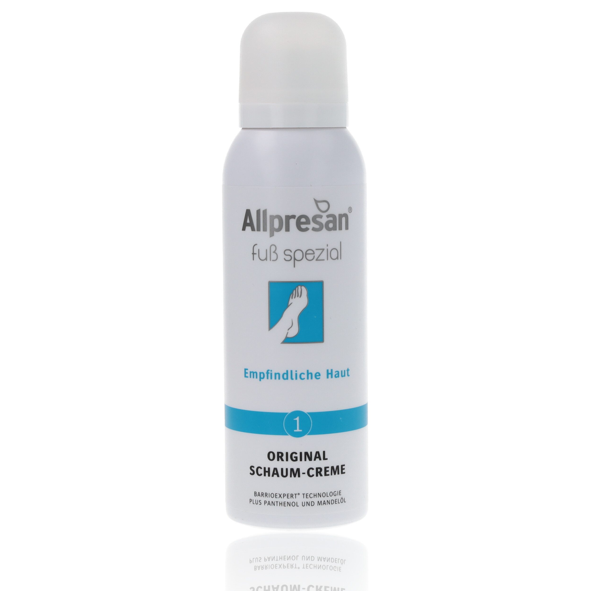 Fußschaum Allpresan Fuß spezial Schaum-Creme Nr. 1 Empfindliche Haut 125ml