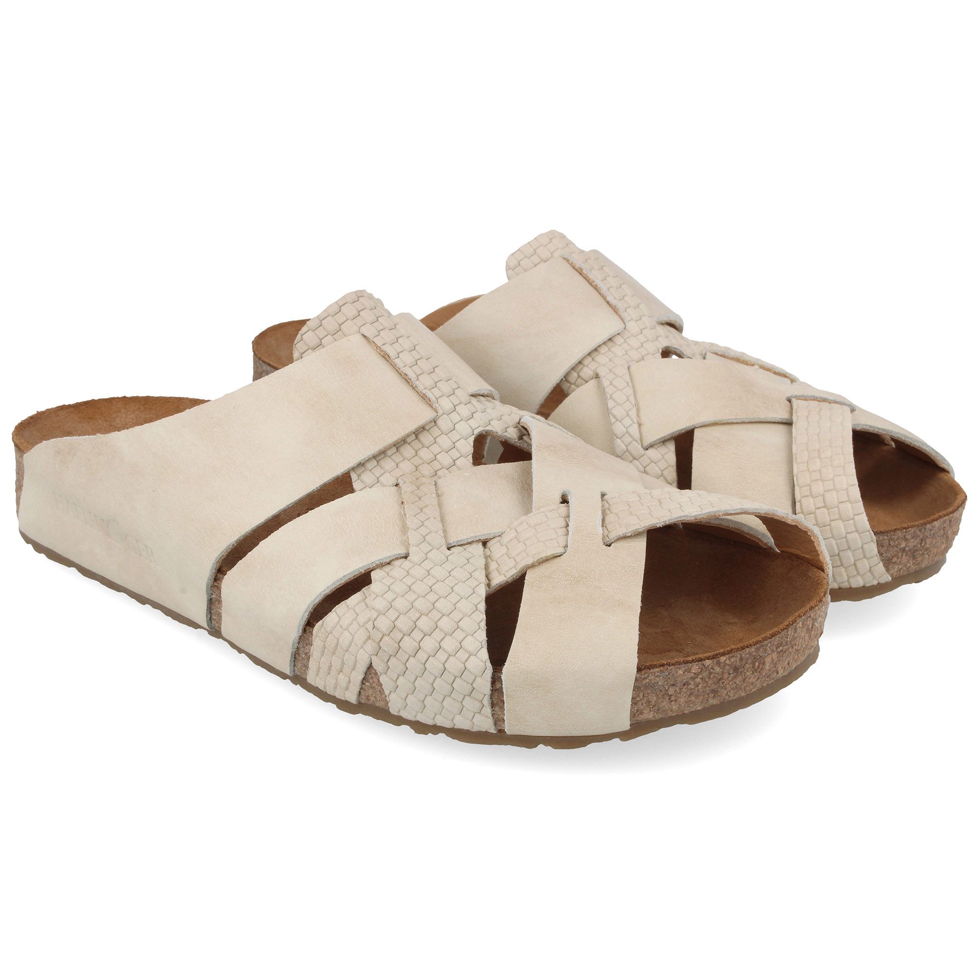 Haflinger Haflinger Bio Leder Dana Sommer Sandale für Damen Hausschuh