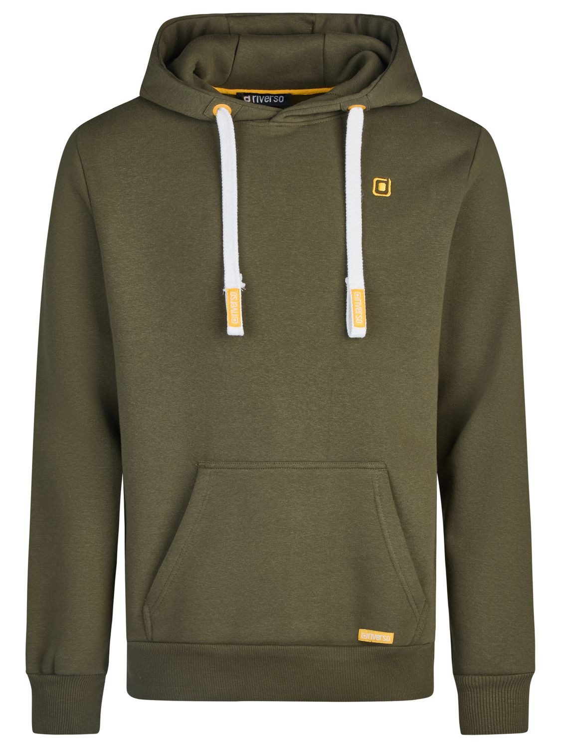 riverso Kapuzenpullover Herren Hoodie RIVLinus Regular Fit Longsleeve Sweatshirt mit Kängurutasche