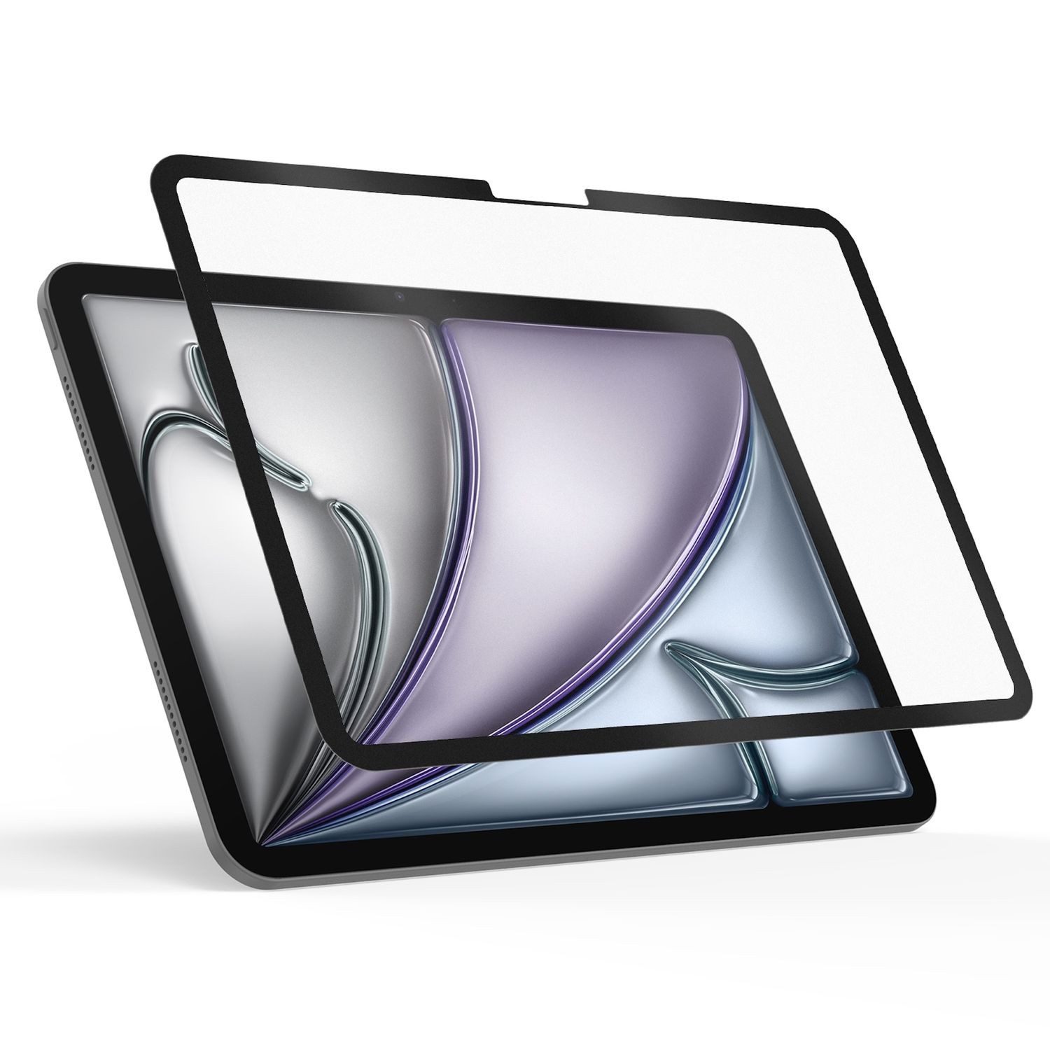 Wigento Displayschutzfolie Apple iPad Air 11 2026 2025 Magnetisch Abnehmbar PaperFeel Papierfolie für Apple iPad Air 11 2026 2025, Papierähnliche Oberfläche, abnehmbar, waschbar, wiederverwendbar