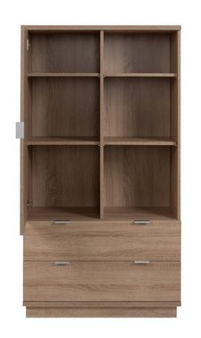 Finori Highboard Highboard Chester, mit Schubkästen, Sonoma Eiche