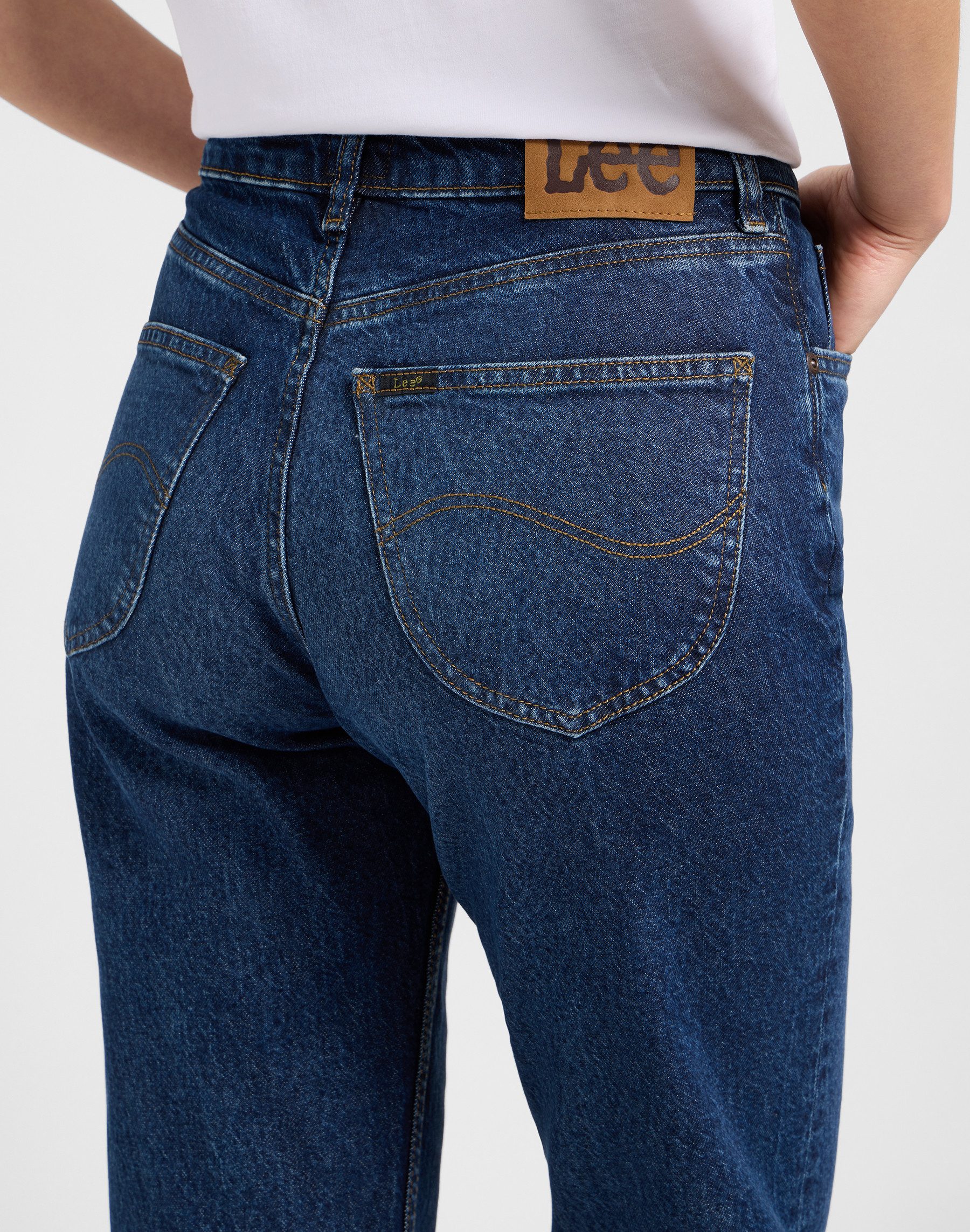 Lee® 5-Pocket-Jeans LEE-CAROL hohe Leibhöhe