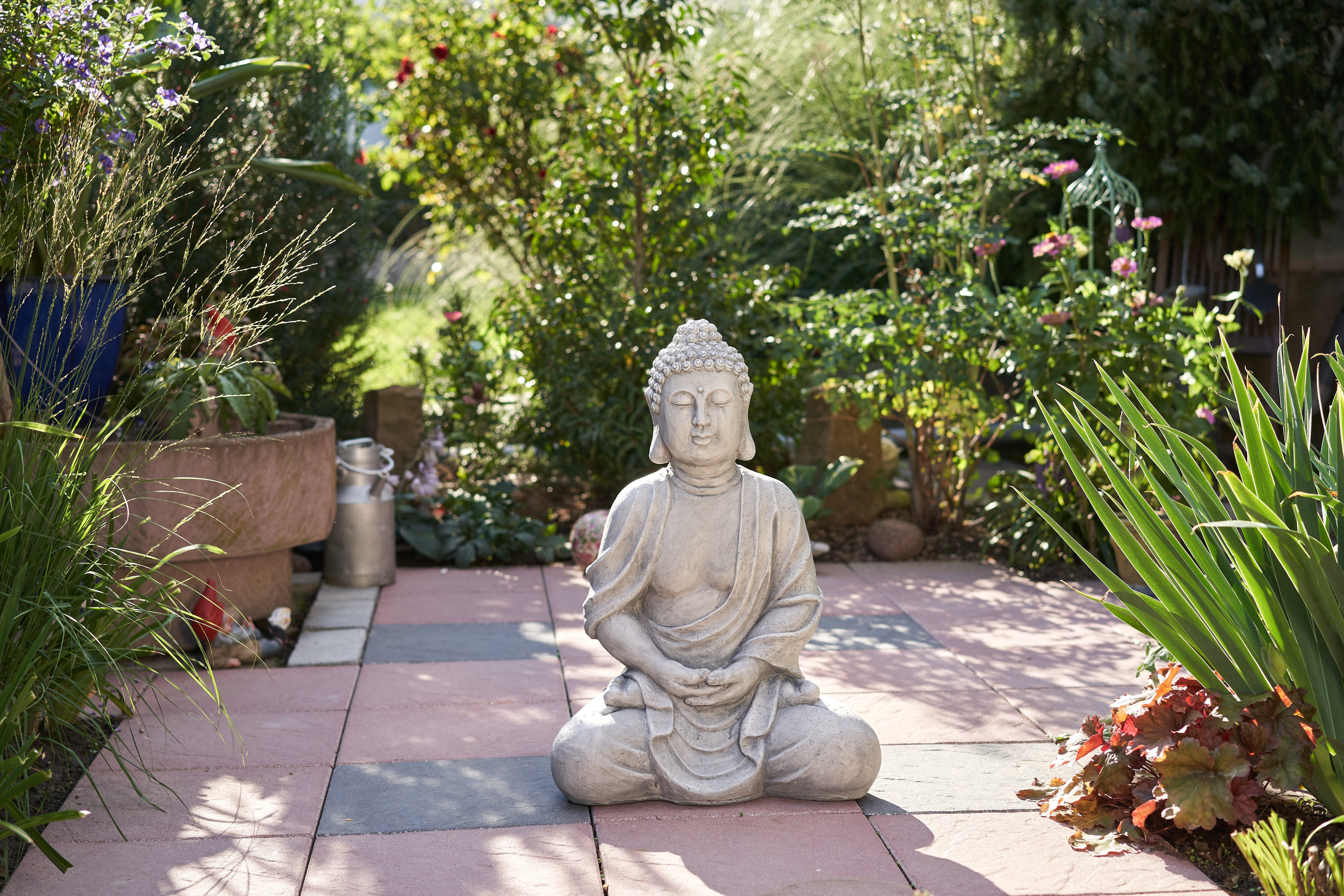 NEUSTEIN Buddhafigur NEUSTEIN Buddha Figur - Modell 2026 mit neuer Lackierung