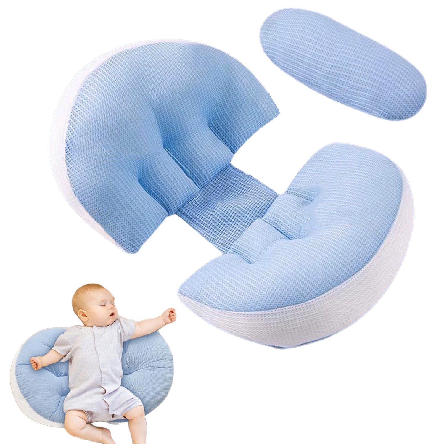 Refined Living Seitenschläferkissen Babykissen Stillkissenbezüge Einstellba günstig online kaufen