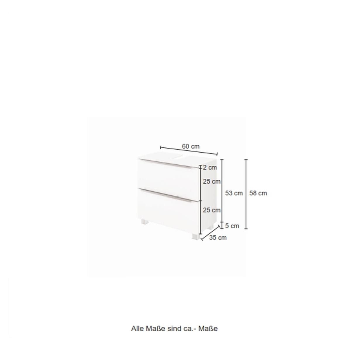 HELD MÖBEL Unterschrank 60 x 55 x 35 cm (B/H/T) günstig online kaufen