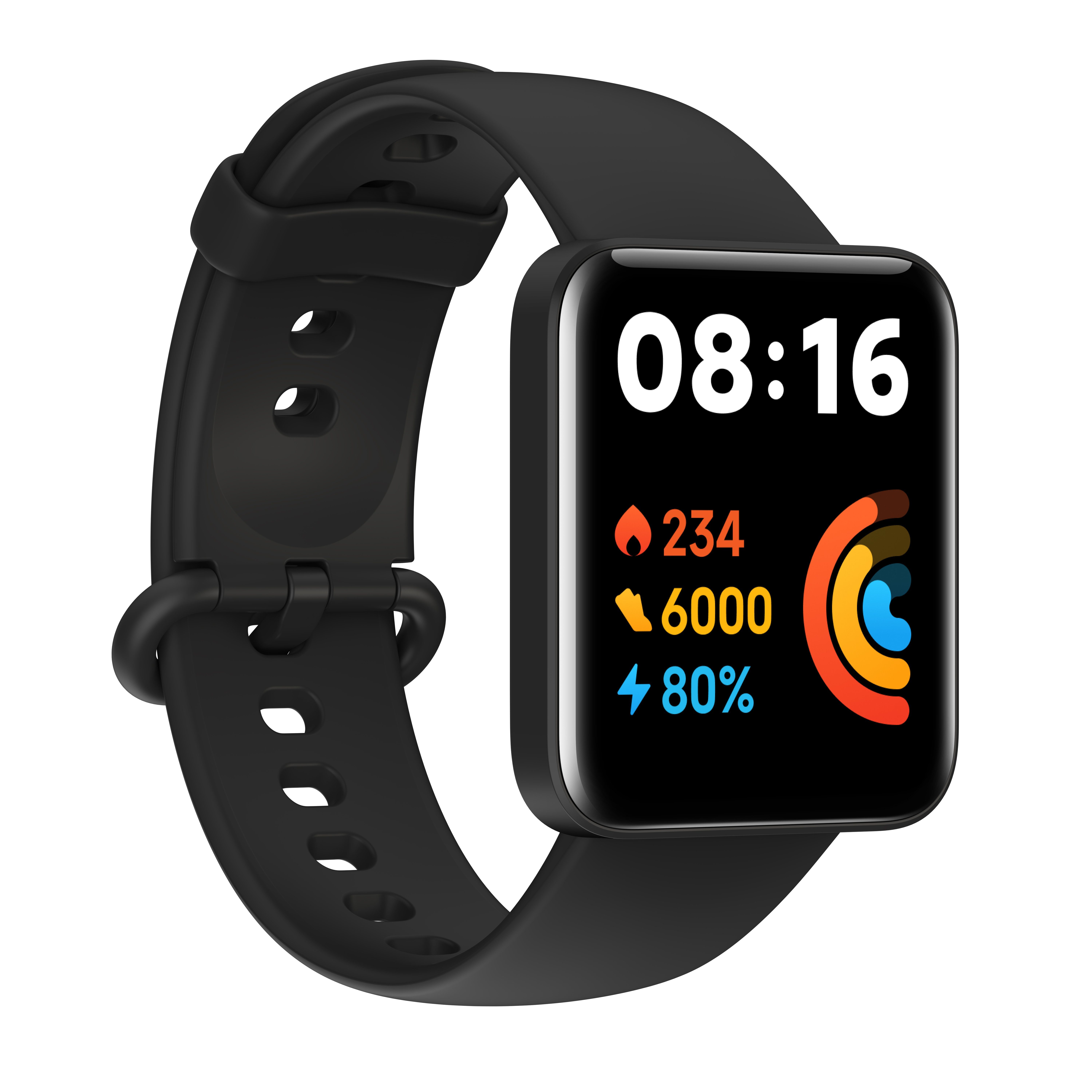 Xiaomi Redmi Watch 2 Lite Smartwatch (3,93 cm/1,55 Zoll), 110 Fitness-Modi,  5ATM Wasserdichtigkeit, GPS