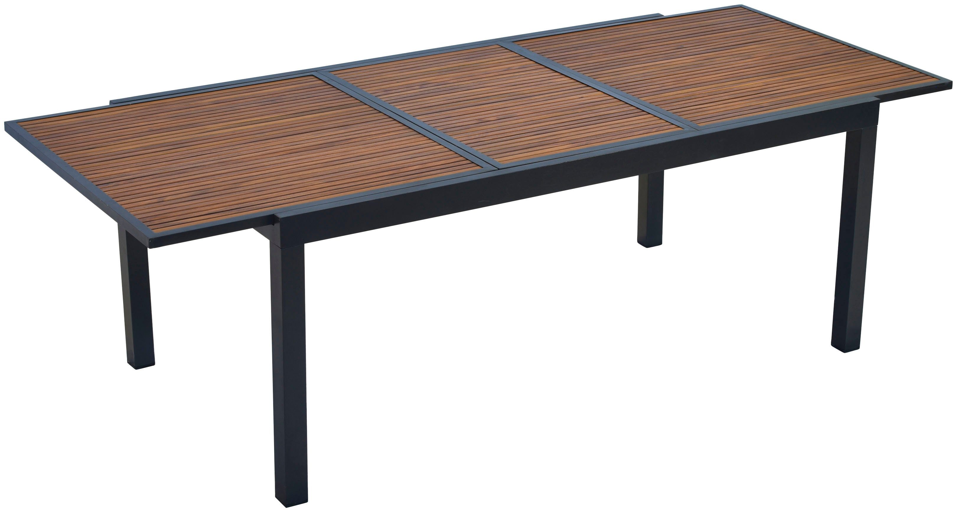 MERXX Gartentisch Paxos, BxTxH: 180-240x100x75 cm