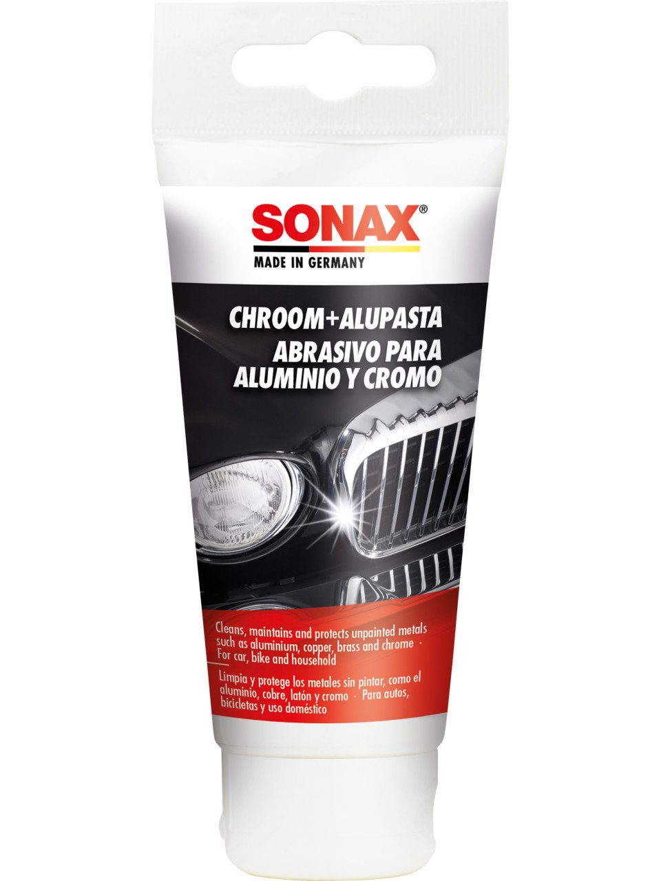 Sonax Chrom + Alupaste 75ml Autopolitur