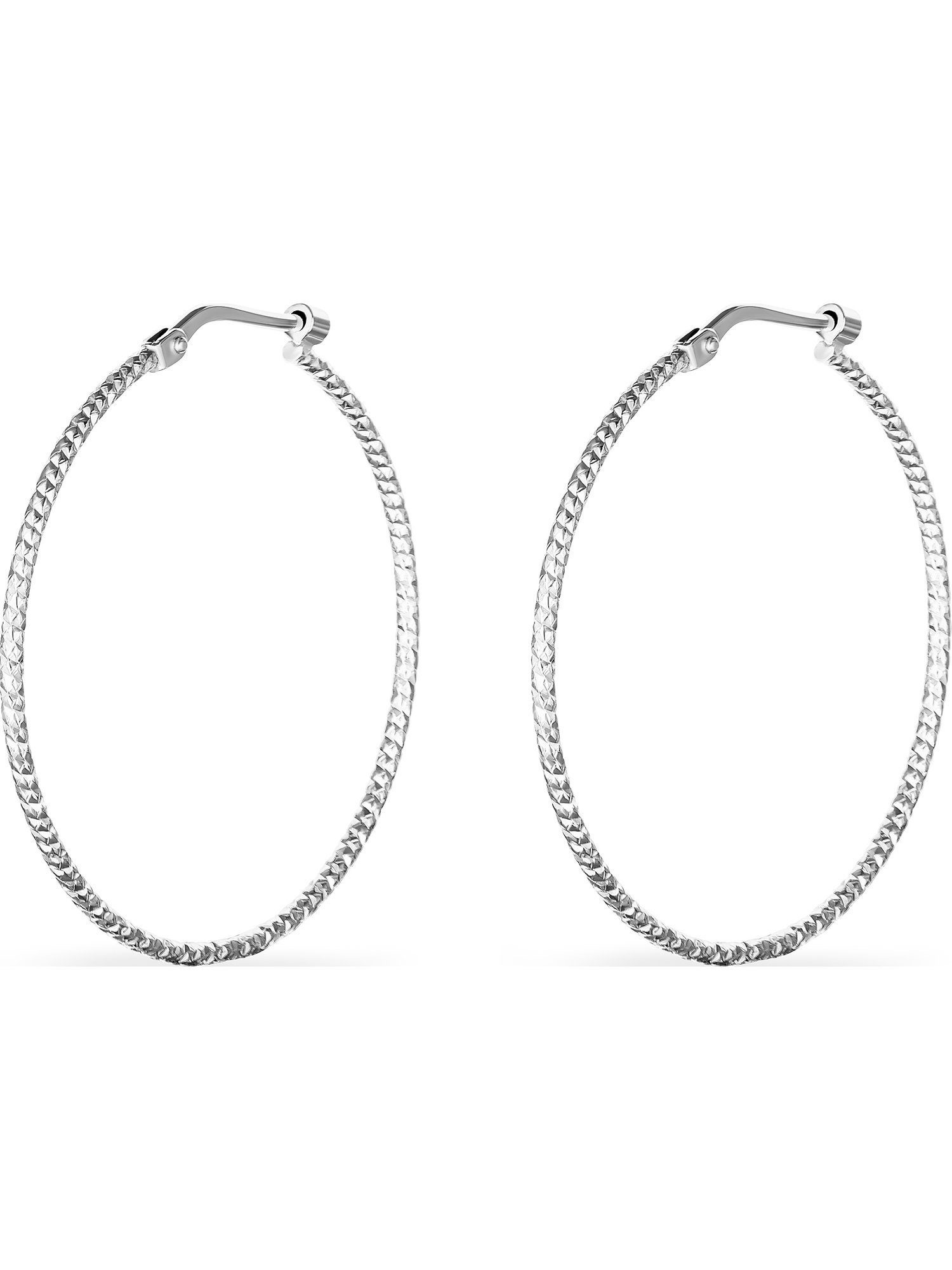 Paar Creolen FAVS Damen-Creolen 925er Silber