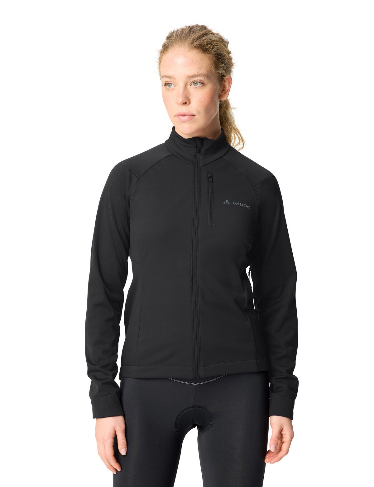 VAUDE Softshelljacke WOMEN'S POSTA SOFTSHELL JACKET II für Radsport und Pendeln, mit Unterarmreißverschlüssen