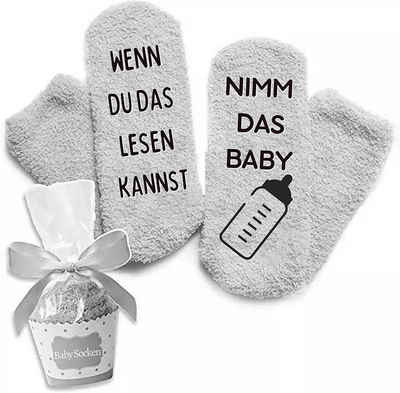 Rocking Socks ABS-Socken »Geschenk Socken für Frauen und Männer Wenn du das lesen kannst Socken«