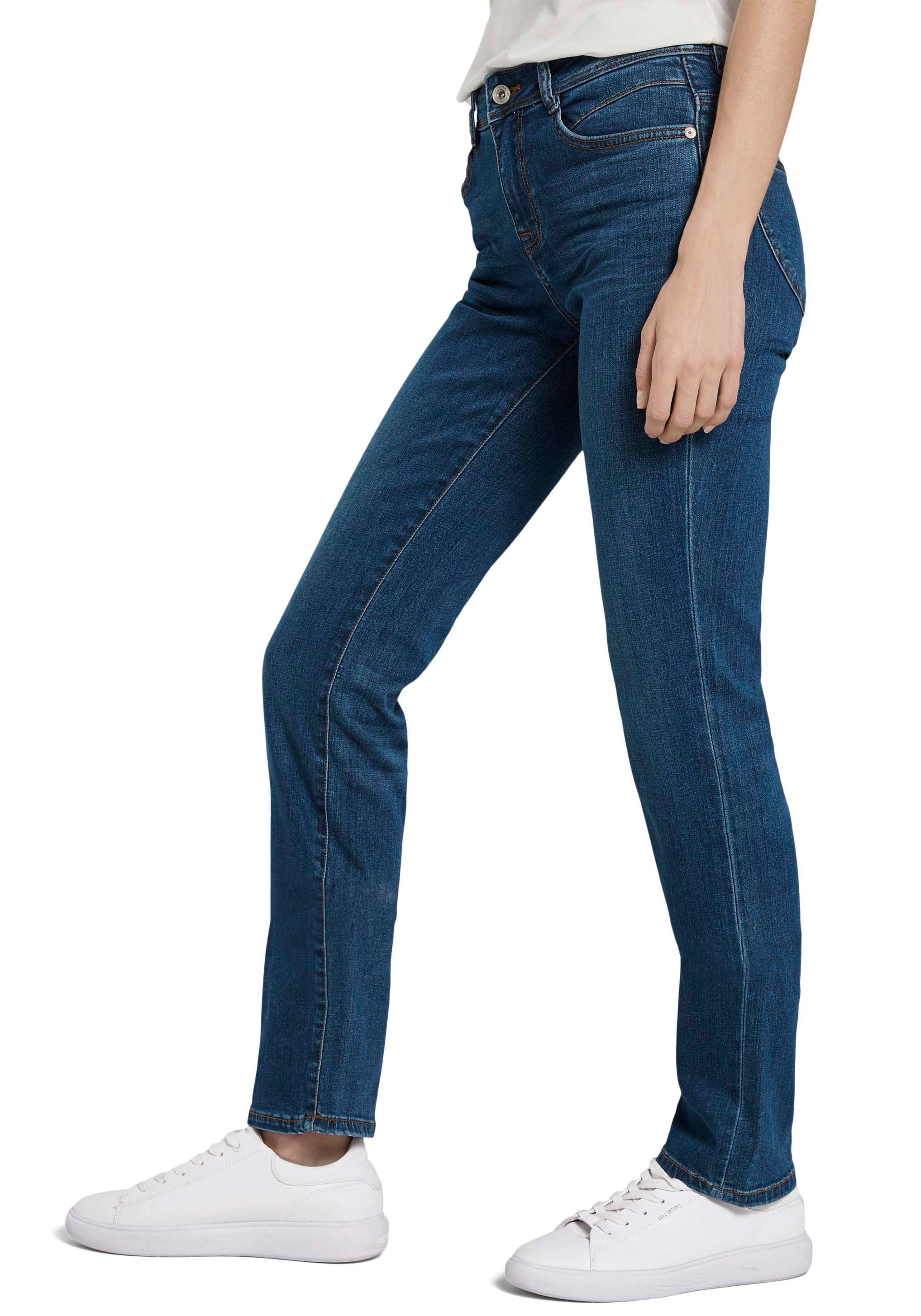 TOM TAILOR Straight-Jeans Alexa im 5-Pocket-Design