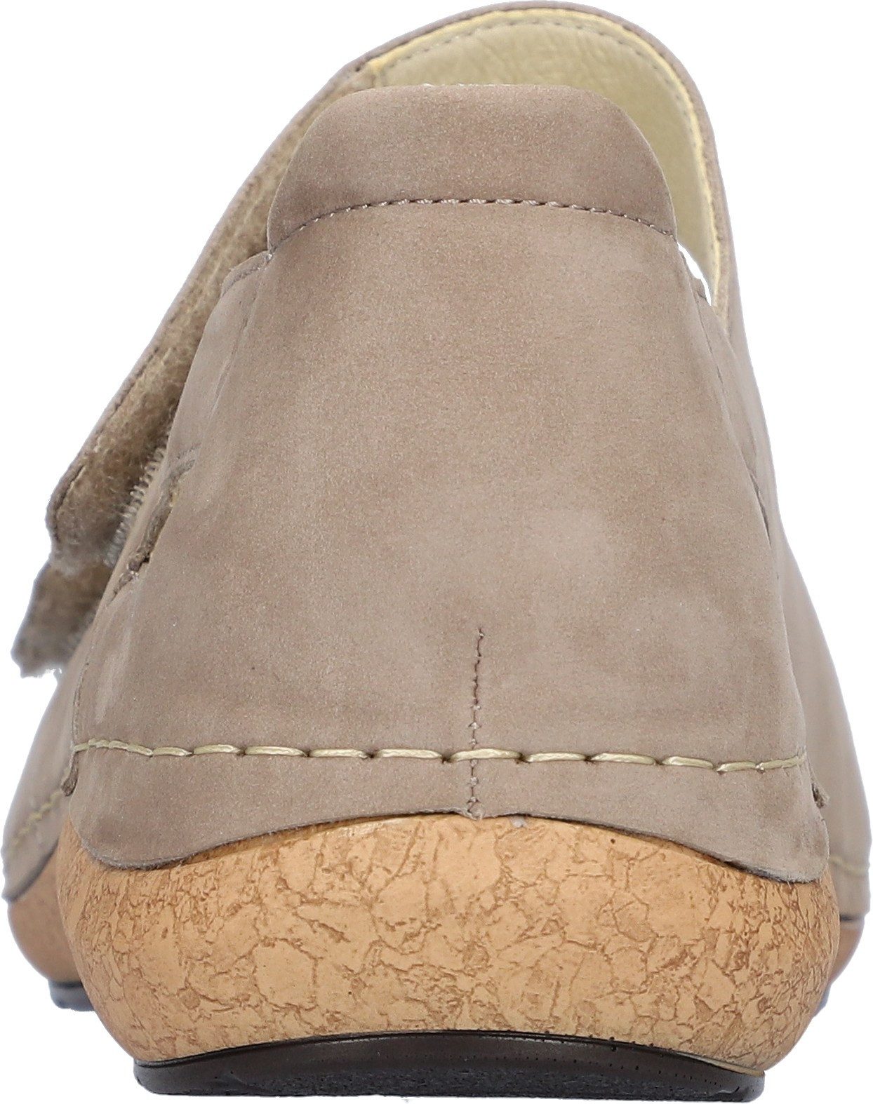 Waldläufer K-Heliett Sandale, Sommerschuh, Sandalette, Keilabsatz, in Komfortweite K (extraweit)