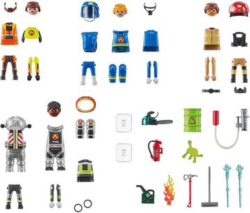 Playmobil® Konstruktions-Spielset Action Heroes, Feuerwehr (71468), My Figures, (70 St), Made in Europe
