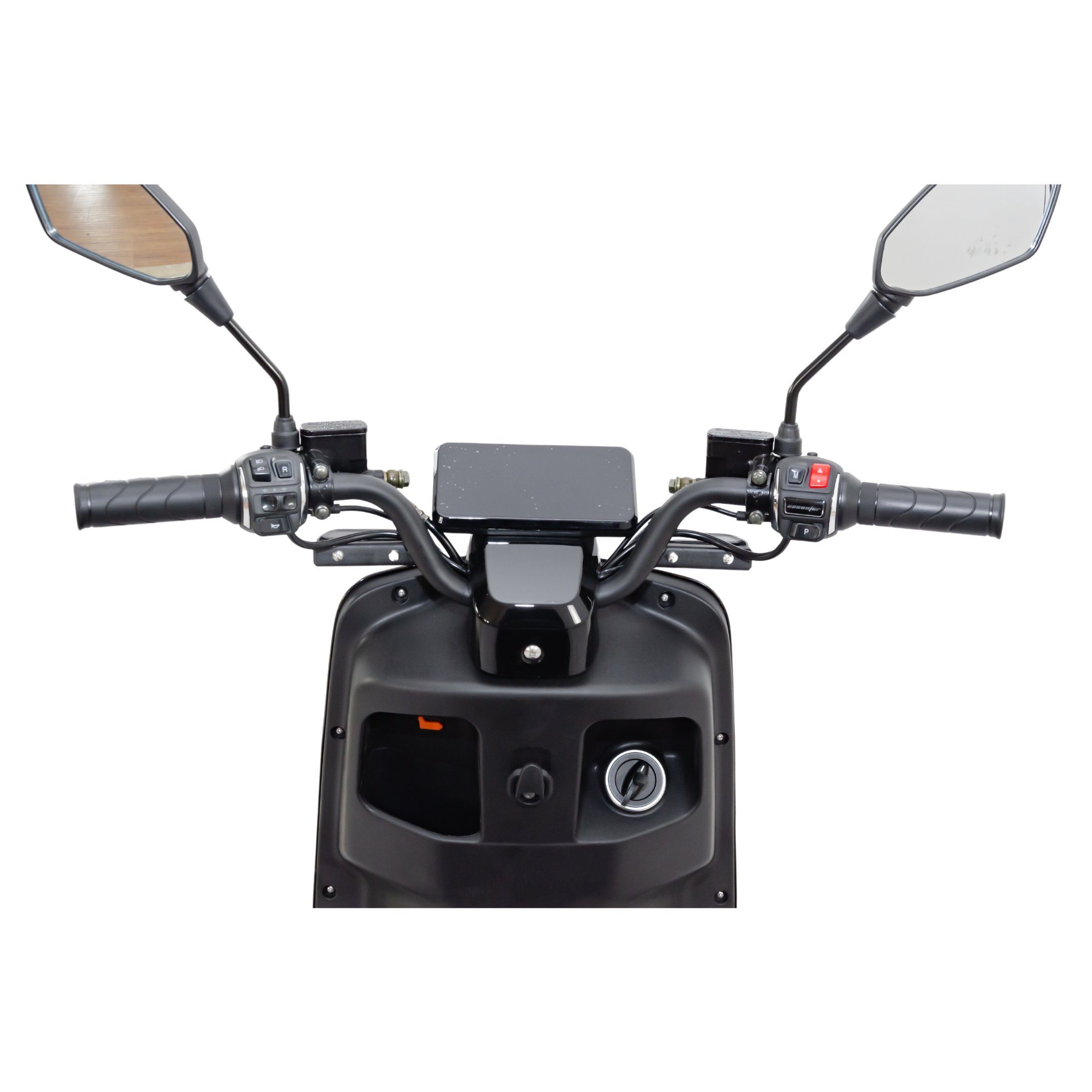 e-kuma E-Motorroller Spirit, 3800 inklusive km/h, Ah Topcase, Akku rot 1x 45 60V26 inklusive W