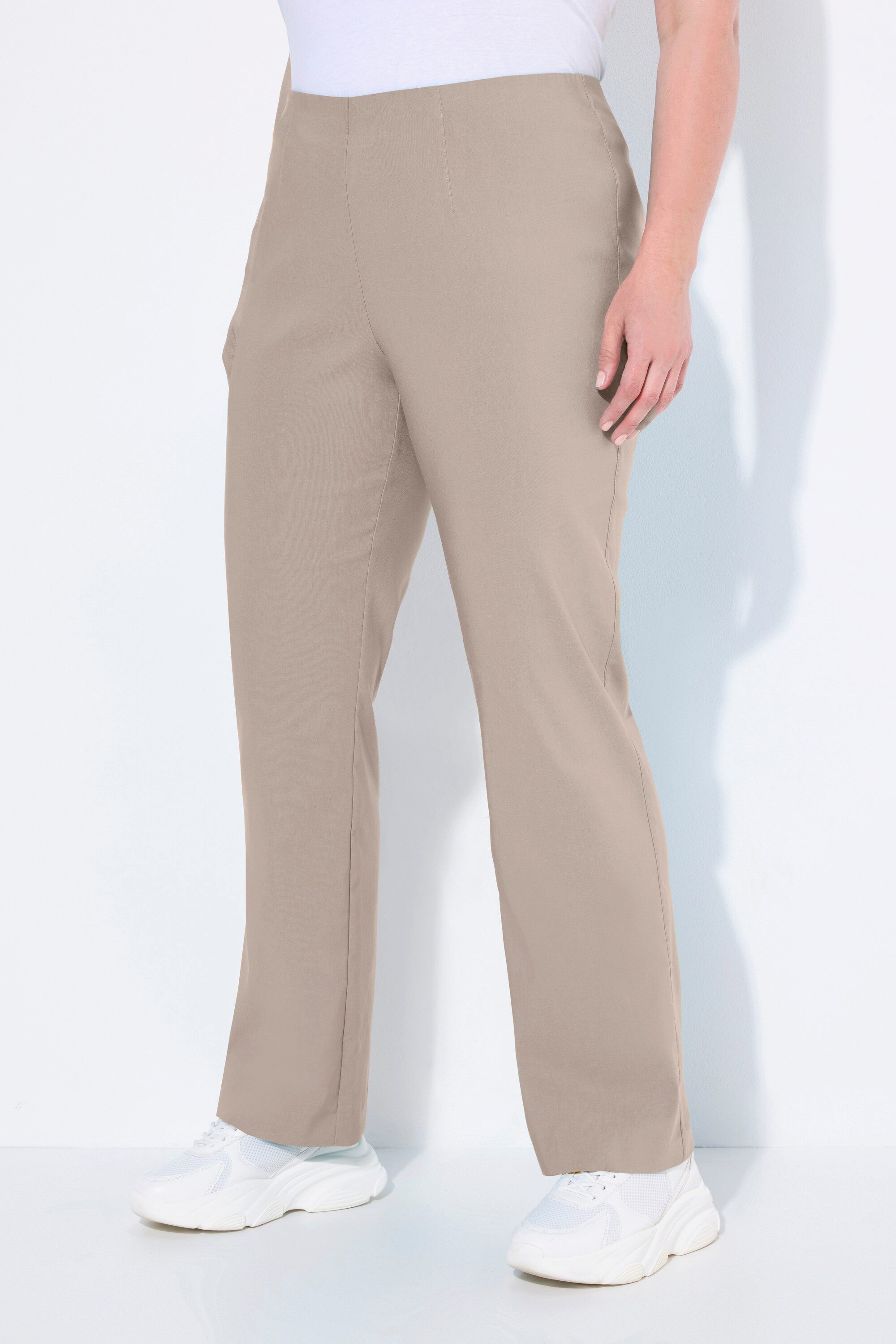 Ulla Popken Schlupfhose bis 68 Hose Businesshose Stoffhose Bengalin-Hose günstig online kaufen