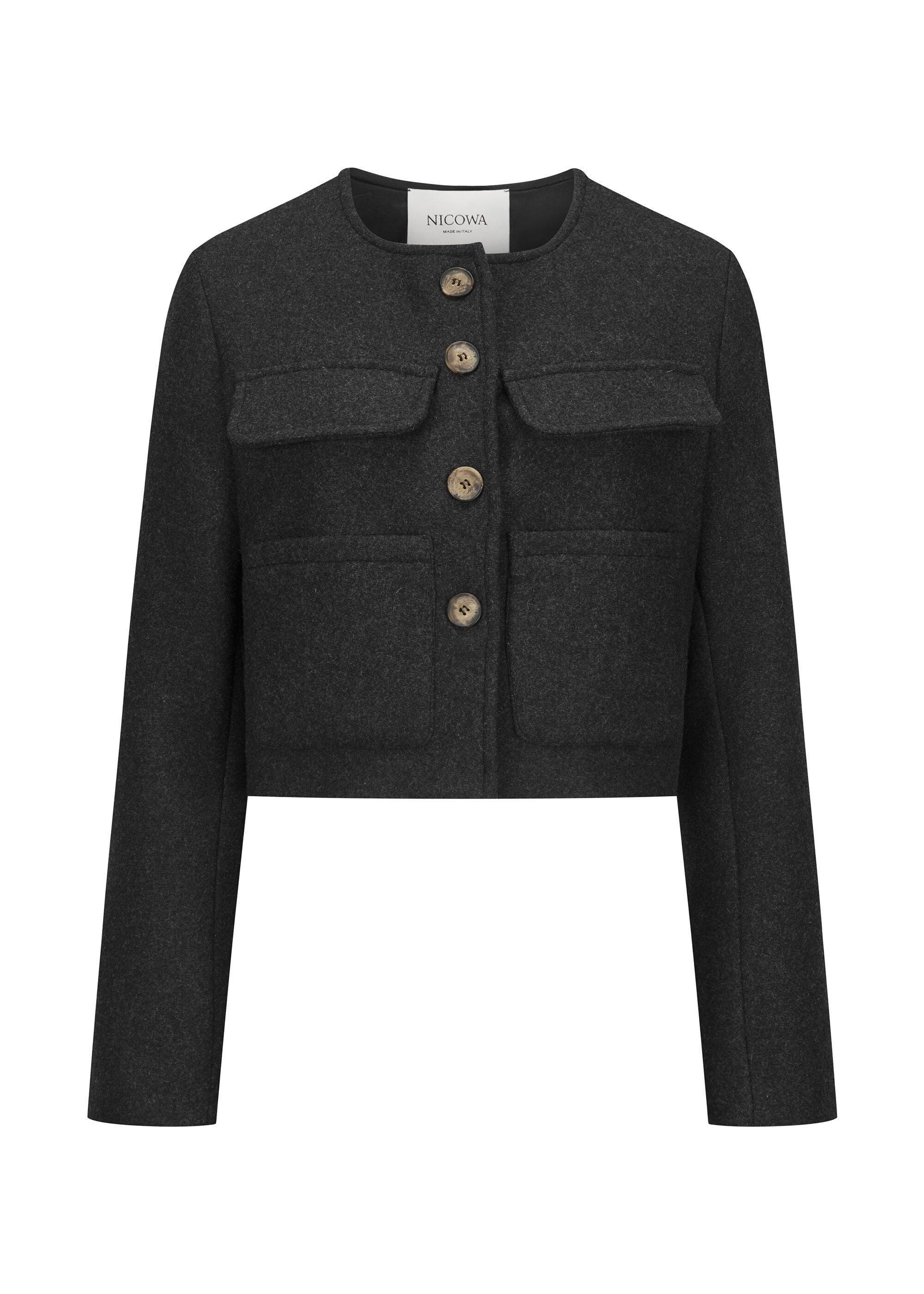 Nicowa Wolljacke LANEVIA aus hochwertigem Wollmaterial günstig online kaufen