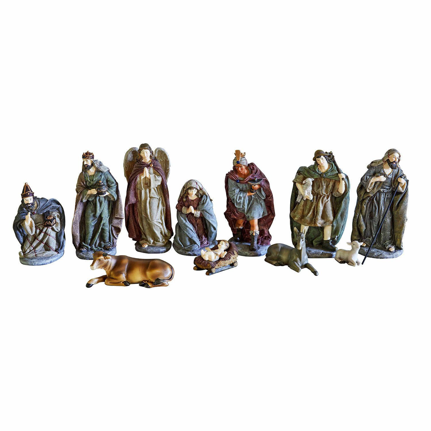 Mirabeau Krippe Krippenfigur 11er Set Luniva bunt