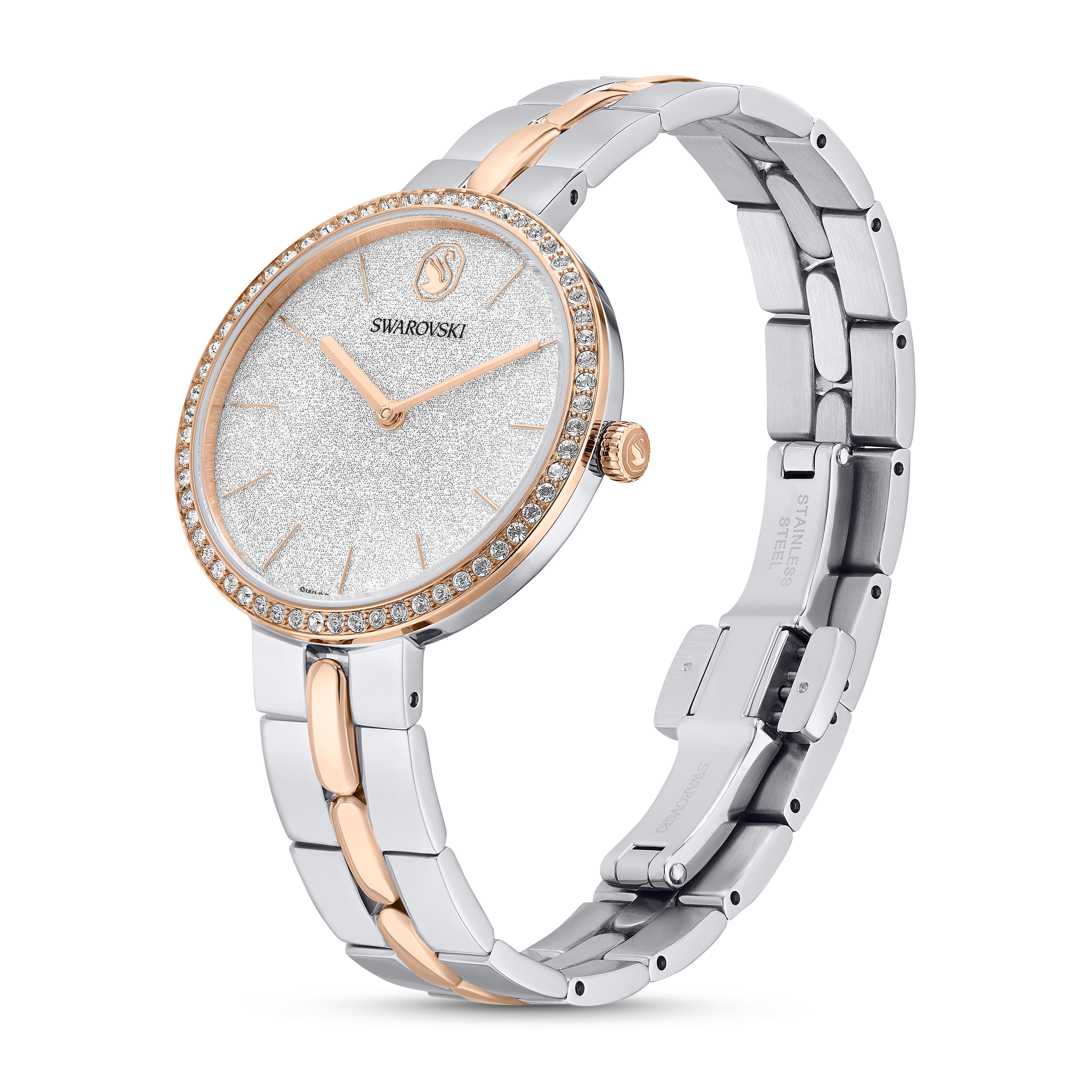 Swarovski Quarzuhr COSMOPOLITAN 5742473, Armbanduhr, Damenuhr, Swiss Made, Edelstahlarmband, analog