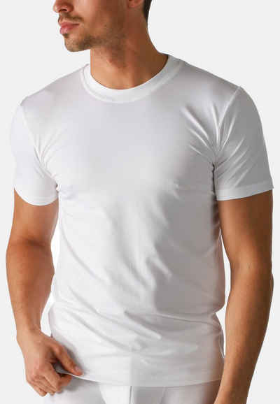 Mey Unterhemd »Dry Cotton« (1-St) Unterhemd / Shirt Kurzarm - Baumwolle - Körpernahe Passform, Mit Klimaanlage, Halbarm mit Rundhalsausschnitt