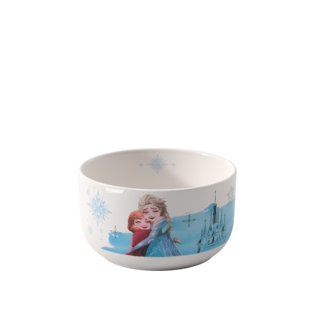 Villeroy & Boch Kinderschale Disney Frozen Müslischale 440 ml, Porzellan, (1x Müslischale, 1-tlg)